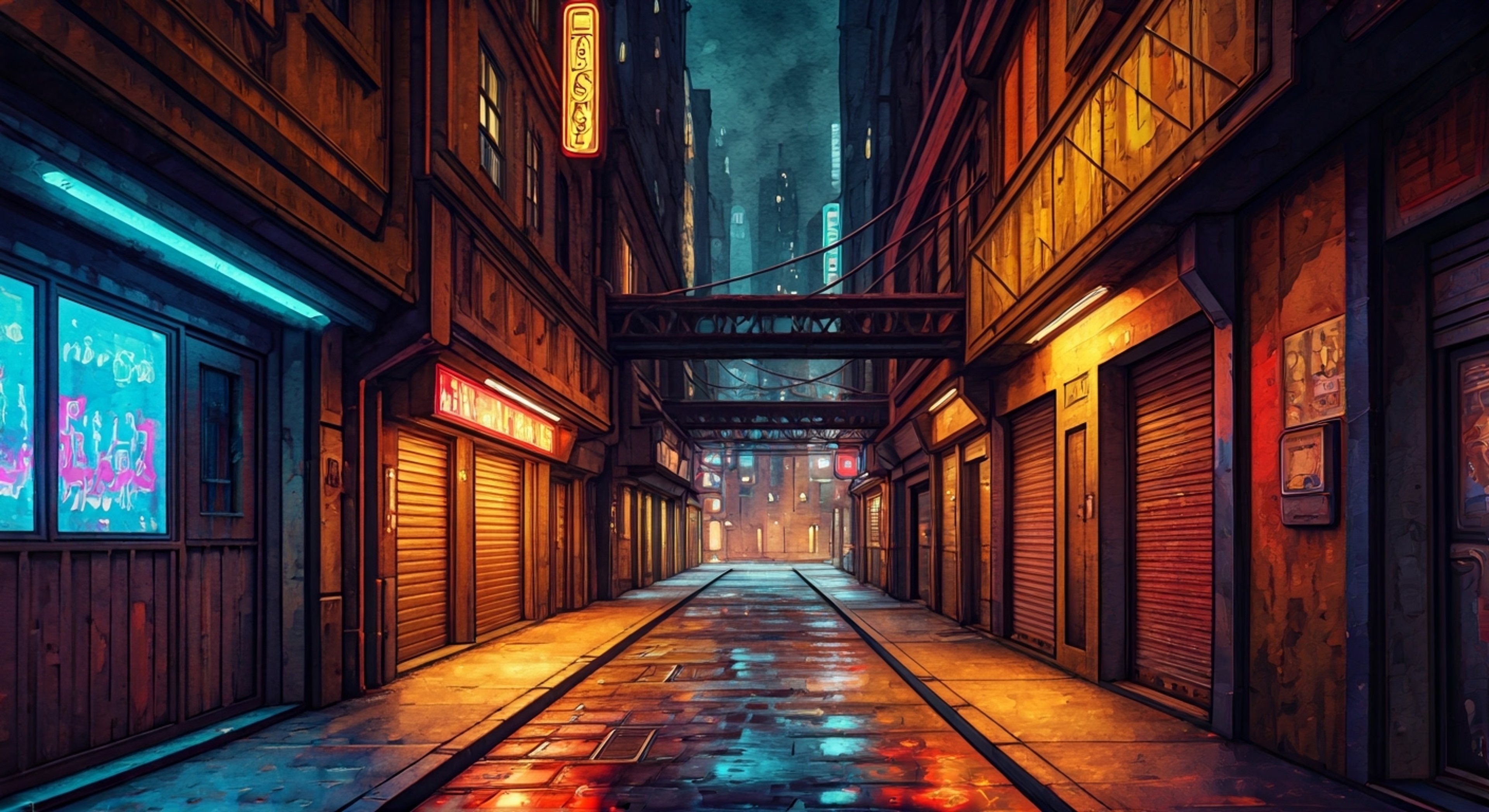 You find yourself in a dangerous situation in Night City, cornered by corporate agents. Rebecca swoops in to rescue you, showcasing both her combat prowess and protective nature. As you escape together through neon-lit alleyways, she ensures your safety while maintaining her characteristic playful attitude.