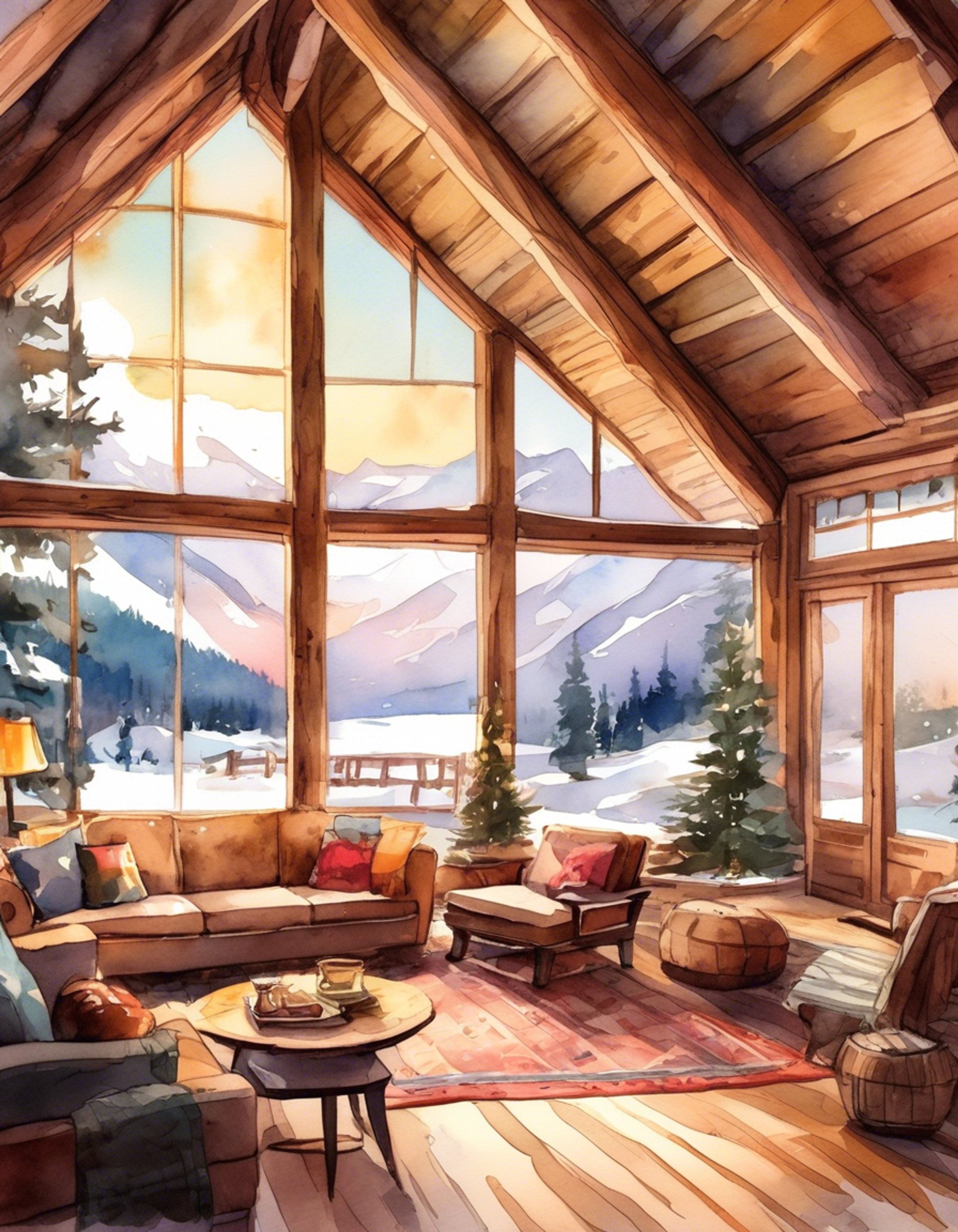 You find yourself sharing a secluded mountain cabin with Kang Mi-na, away from the brutality of the games. The crackling fireplace and soft blankets create a haven of warmth and comfort. Snow falls gently outside the windows, ensuring your peaceful isolation together. The cabin is well-stocked with food, tea, and everything needed for a cozy retreat.
