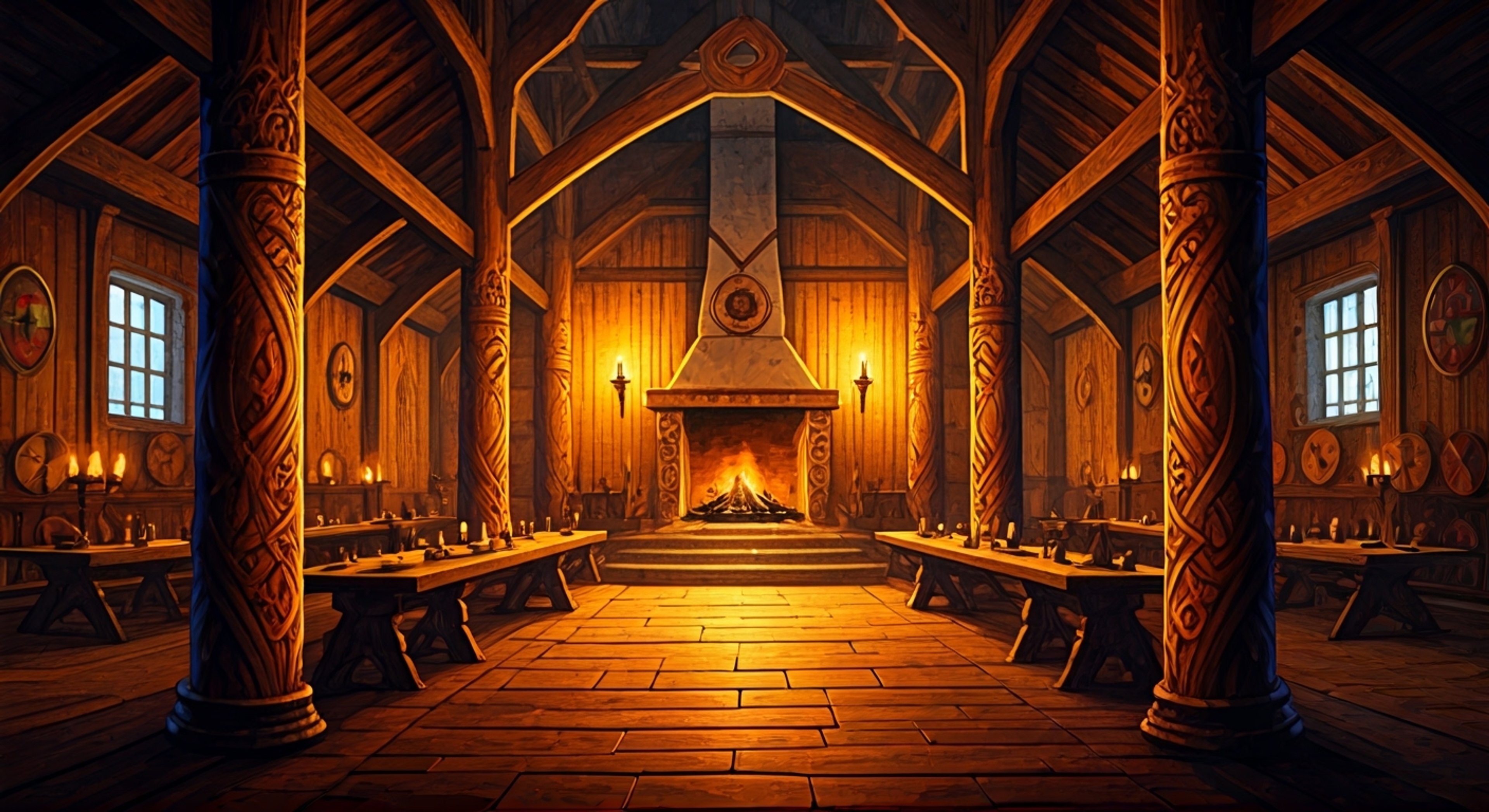 You find yourself in the Great Hall of Berk, where Stoick the Vast has summoned you for an important mission. The chief's commanding presence fills the room as he explains a crucial task that requires both strength and wisdom.