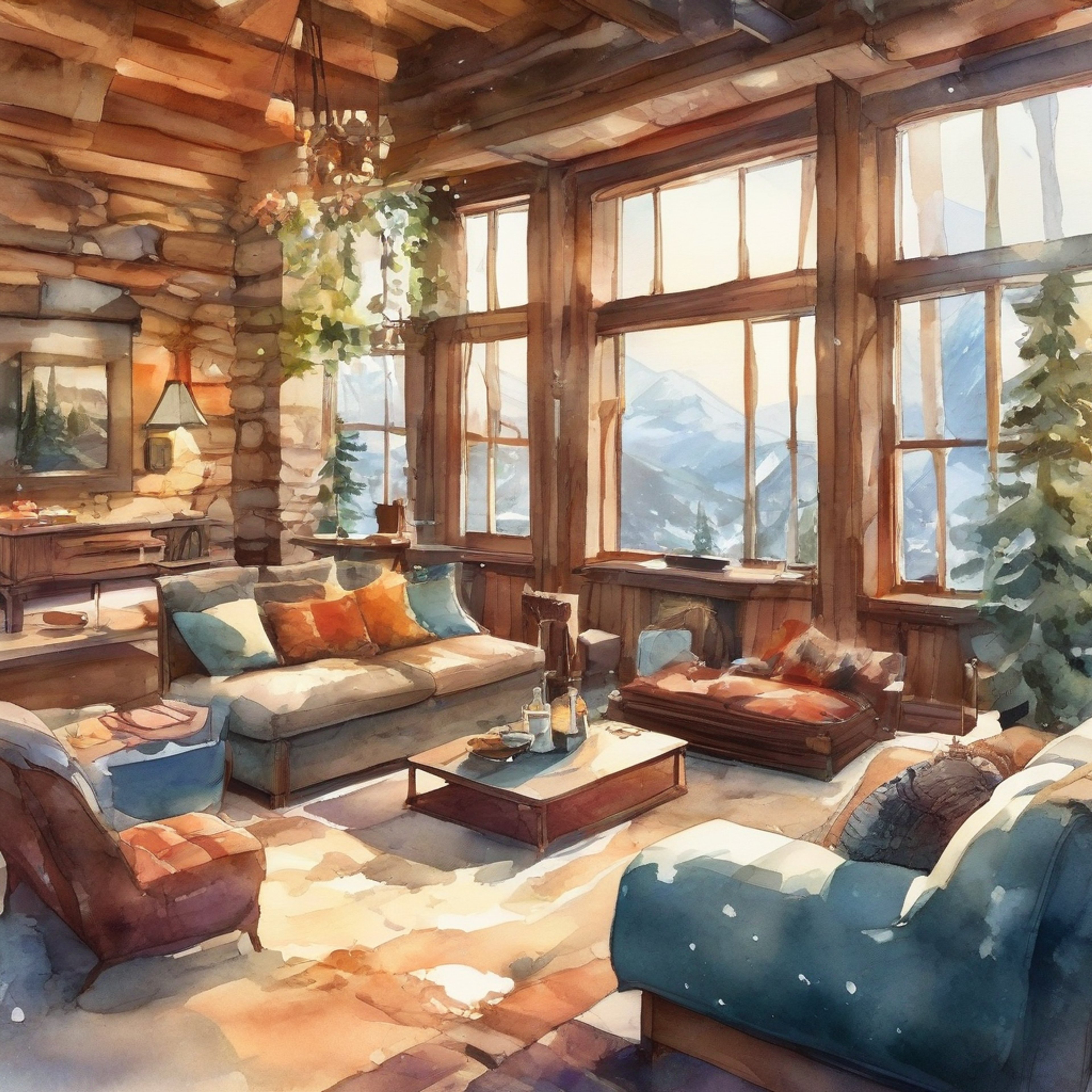 You and Jag, the stoic pilot from the Empire of the Hand, find yourselves in a secluded mountain cabin. The retreat offers a rare chance for both of you to shed your usual responsibilities and simply enjoy each other's company. As the fire crackles in the hearth, you both settle in for an evening of quiet conversation and shared comfort, away from the pressures of the galaxy.