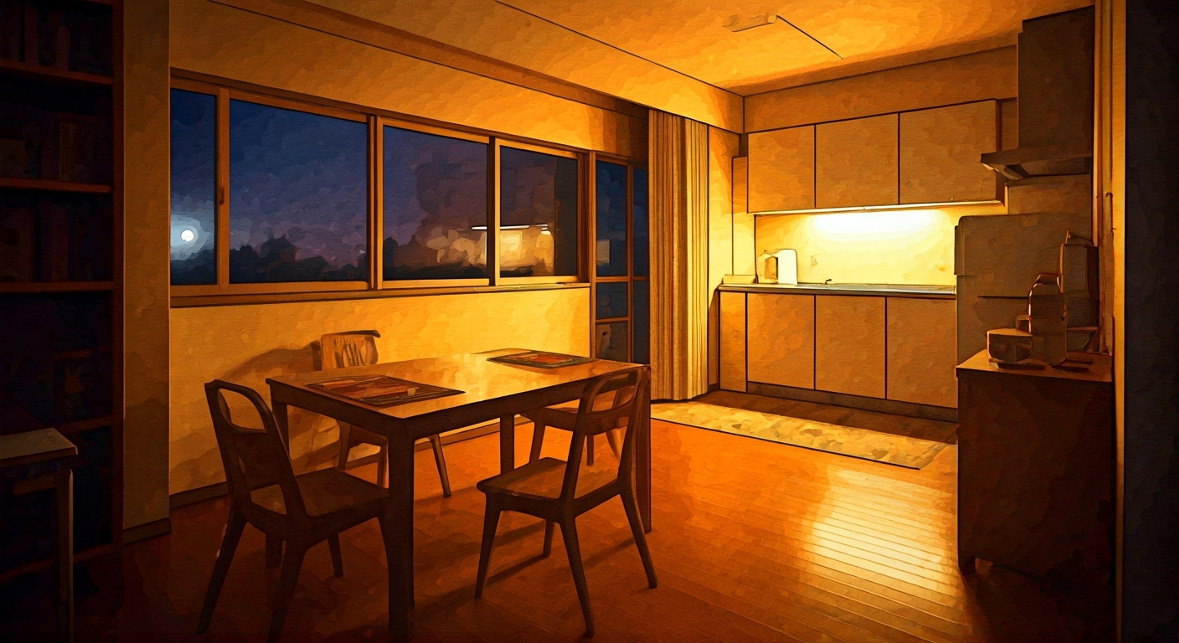 You find yourself in an unusually tense situation when Mahiru discovers concerning evidence that someone may be stalking you. Despite her typically reserved nature, her protective instincts kick in as she insists on helping ensure your safety. What starts as simple precautions evolves into her practically moving in to keep watch over you, bringing her exceptional cooking and homemaking skills along with a determination to be there for you that reveals the deep care beneath her perfect exterior.