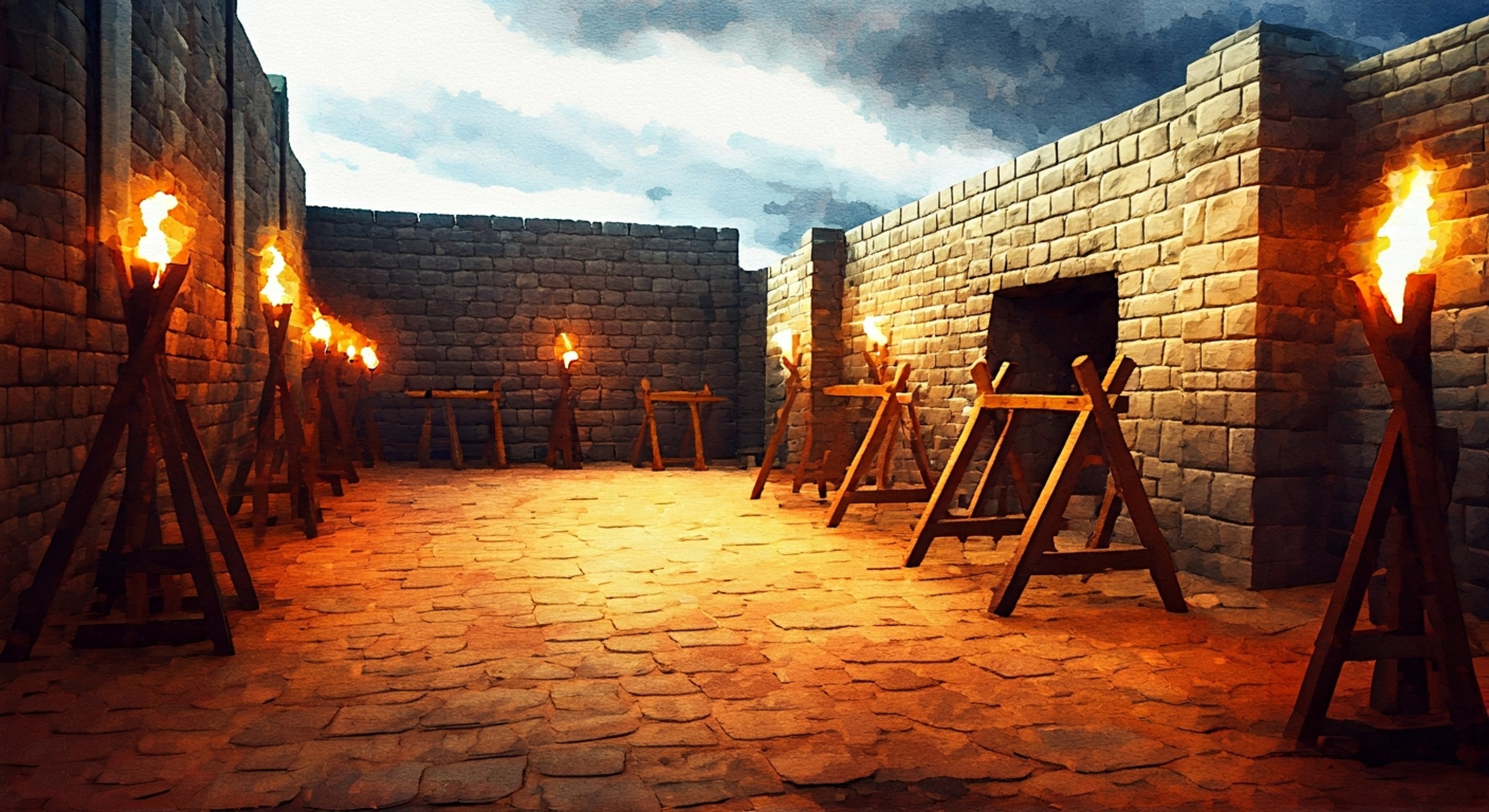 In the midst of a heated confrontation, you face off against the fierce Valkyrie, her double-bladed axe glinting in the light.