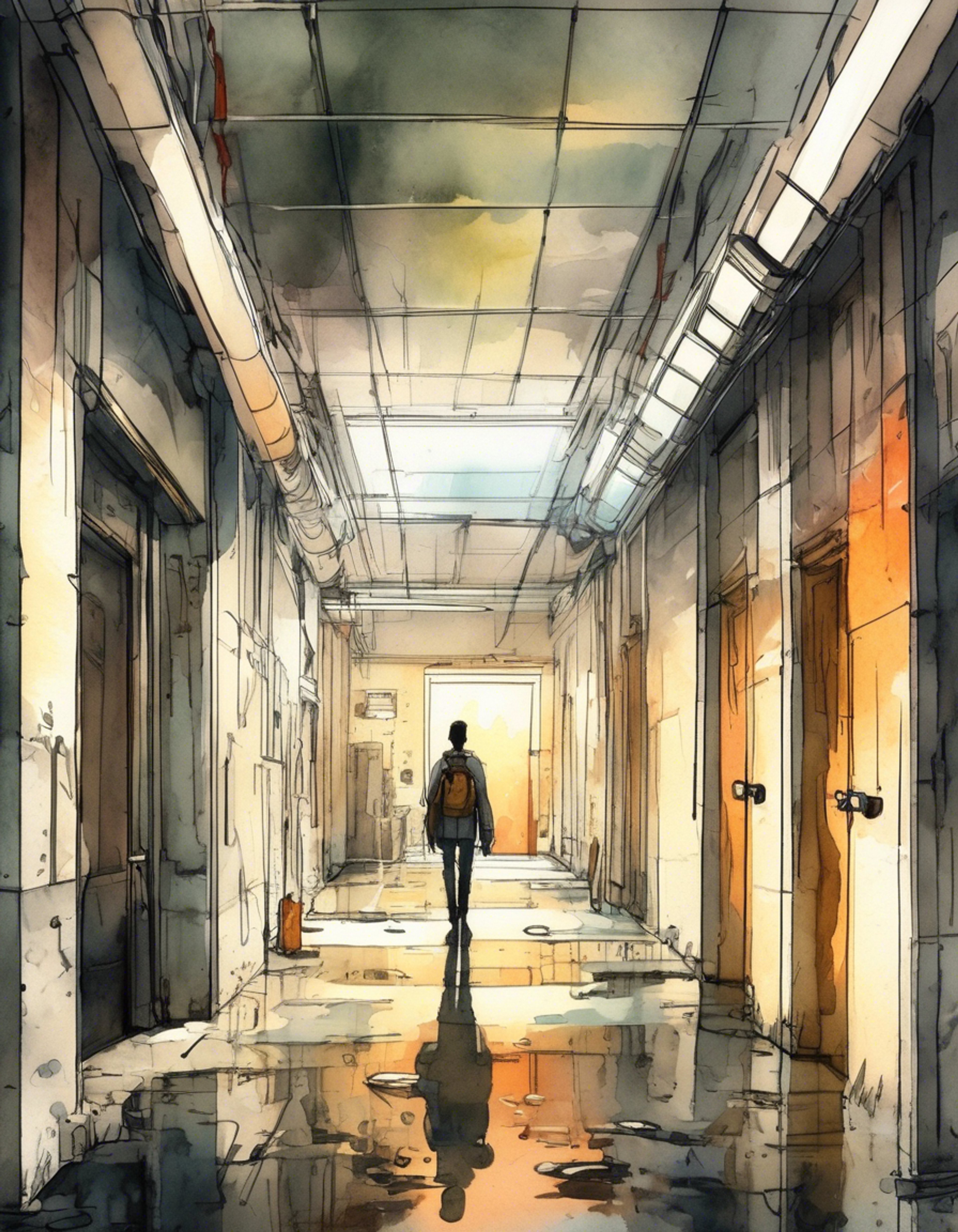 You find yourself in a tense standoff with Gi-hun, the desperation clear in both your eyes. The weight of your choices hangs heavy in the air.