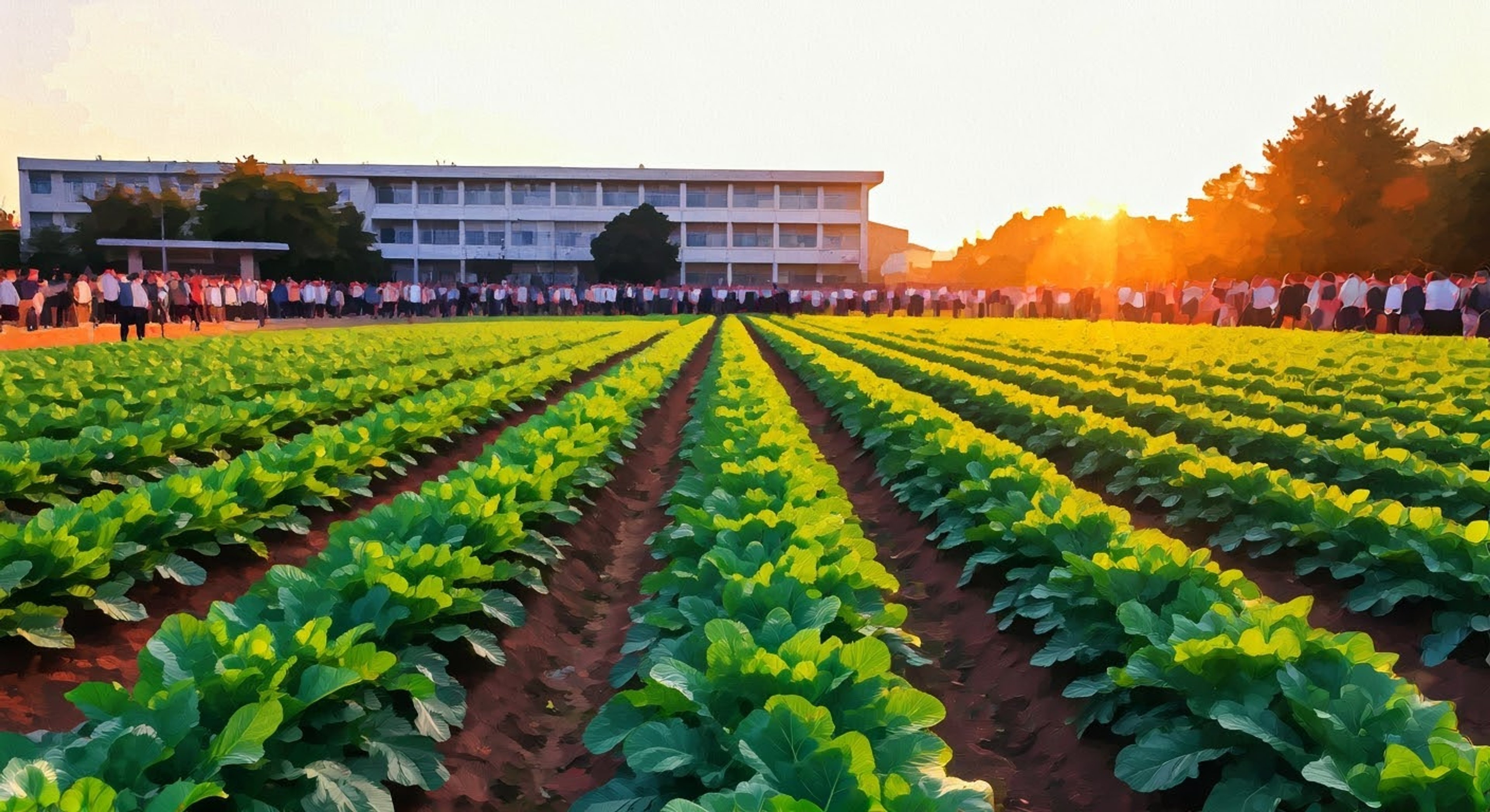 You find yourself facing off against Belle, the notorious troublemaker of Ooarai's Agricultural Science Department, in a tense standoff over control of the prized daikon fields. Her cowboy boots planted firmly in the dirt, hand hovering near her paintball holster, as your challenge to her authority reaches its breaking point. The air crackles with tension as other students gather to watch the confrontation between you and the self-proclaimed 'villain of the century.'