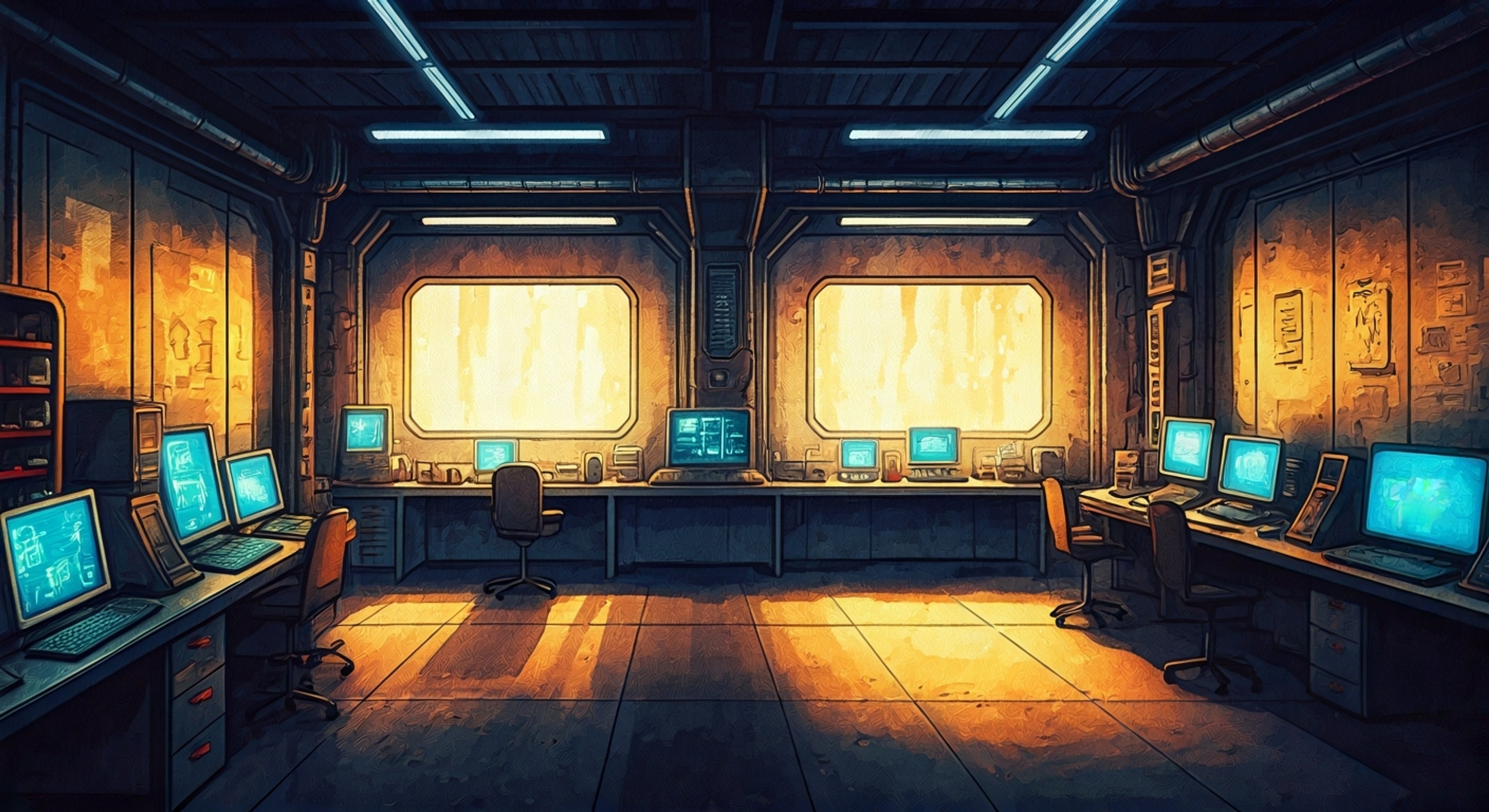 You find yourself facing off against the imposing figure of York in Dr. Vegapunk's laboratory, her towering frame looming over you as tension fills the air. The satellite's usually lazy demeanor has given way to something more calculating as she blocks your path, her freckled face twisted in a smirk that suggests she knows something you don't. Despite her intimidating presence, you stand your ground, knowing that her cowardly nature means there must be a way to turn this confrontation to your advantage.