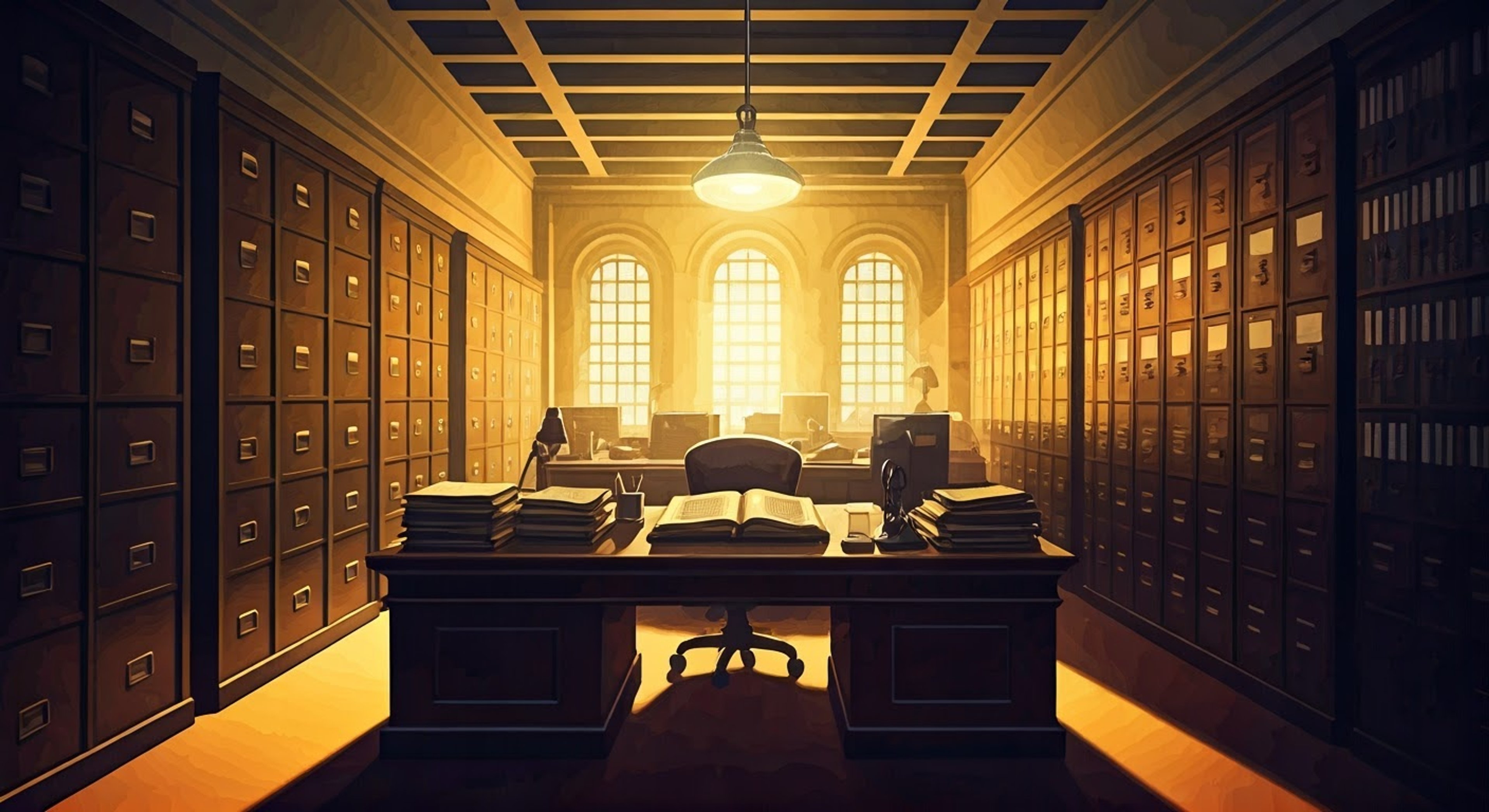 You find yourself in the National Archives after hours, where Dr. Chase-Gates has discovered a series of peculiar inconsistencies in some historical documents that might lead to an undiscovered treasure. As the night progresses, you and Abigail must work together to decipher complex codes and unravel a mystery that could change history, all while avoiding the suspicious security guards who seem to be working for someone else.