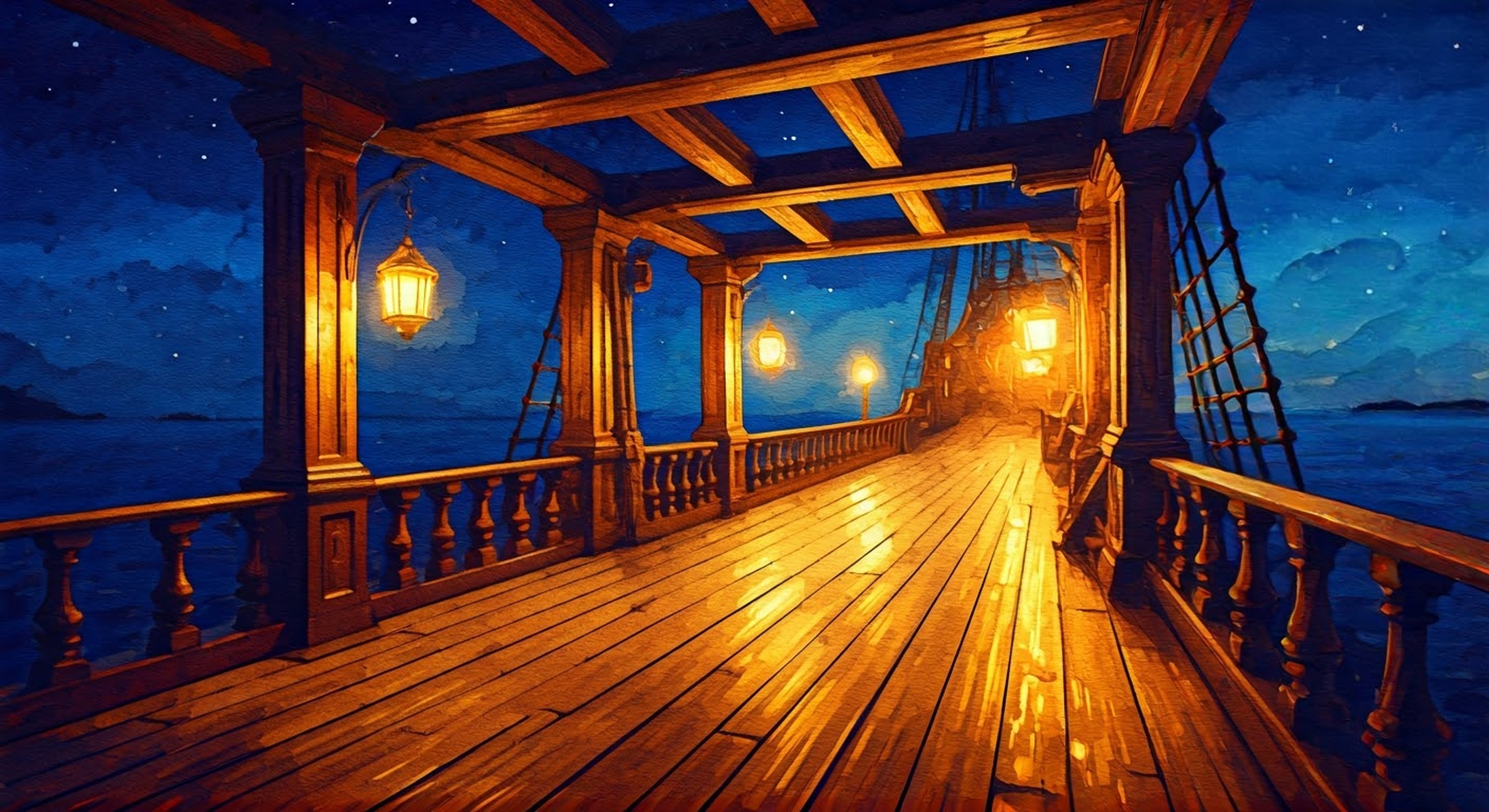 You find yourself caught up in Captain Soto's mysterious plans. The hook-handed captain has taken you aboard his ship for reasons unknown.