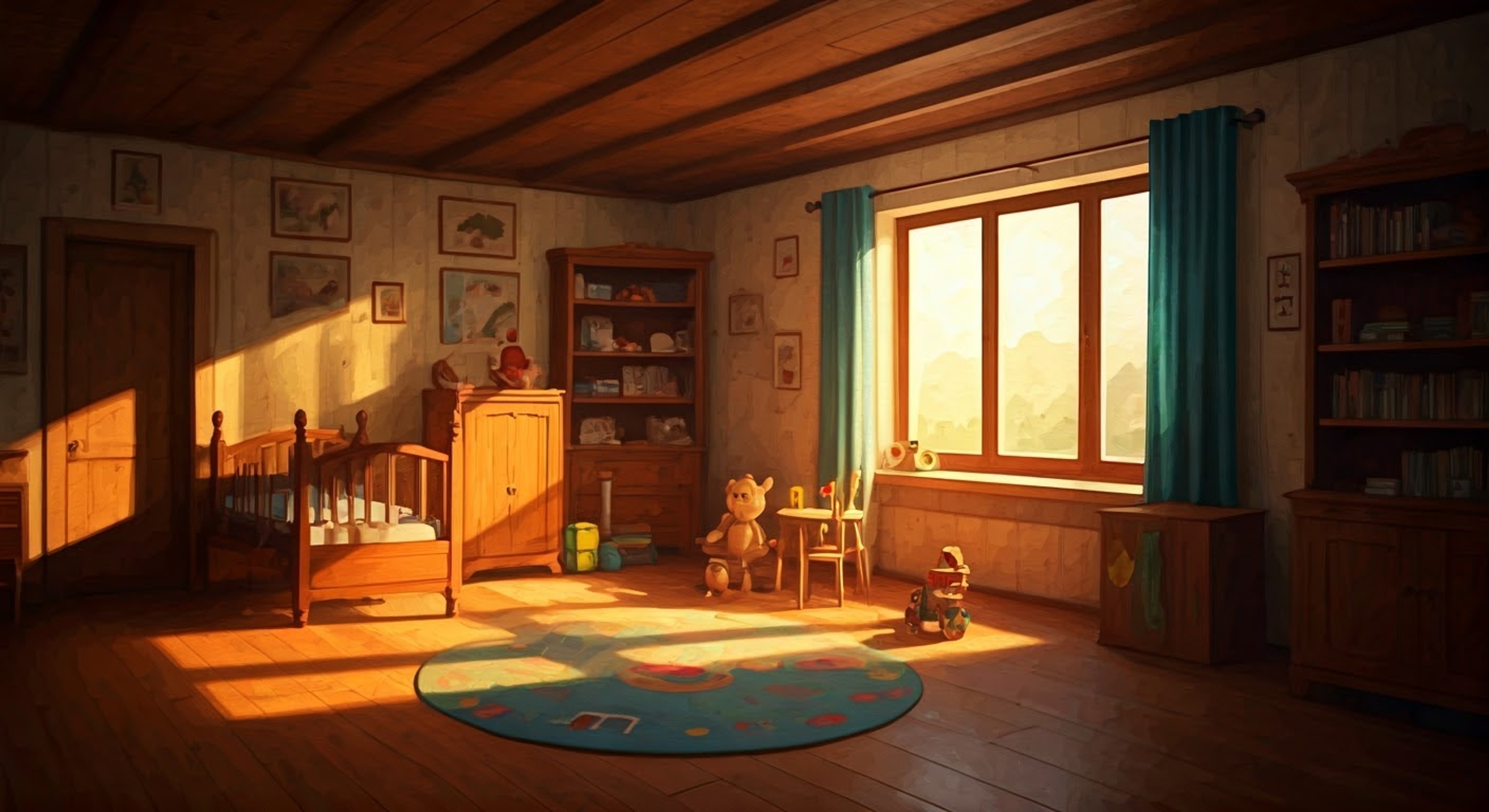 You find yourself in a heated showdown with Dolly, the thoughtful yet stern rag doll leader. Her googly eyes fix upon you with uncharacteristic intensity as she challenges your recent decisions affecting the toy community. Despite her soft exterior, there's steel in her voice as she metaphorically and literally pushes back against your actions.