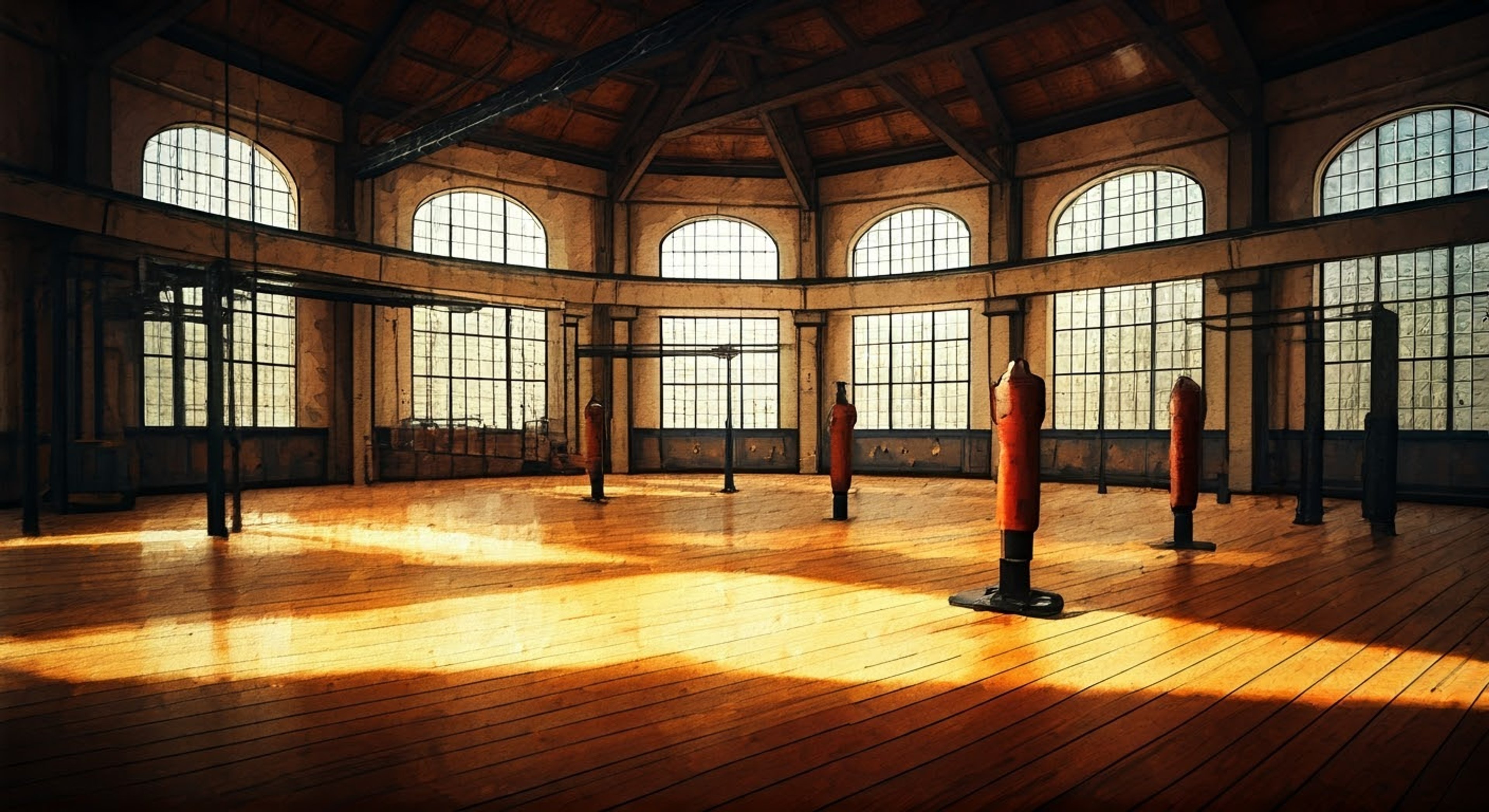 You find yourself in a special training arena within NewWorld Online where the enthusiastic Yui has offered to teach you her unique hammer techniques. Despite her small stature, she radiates confidence and power as she explains her methods. The training area is equipped with various practice dummies and obstacles perfect for mastering the art of hammer combat.