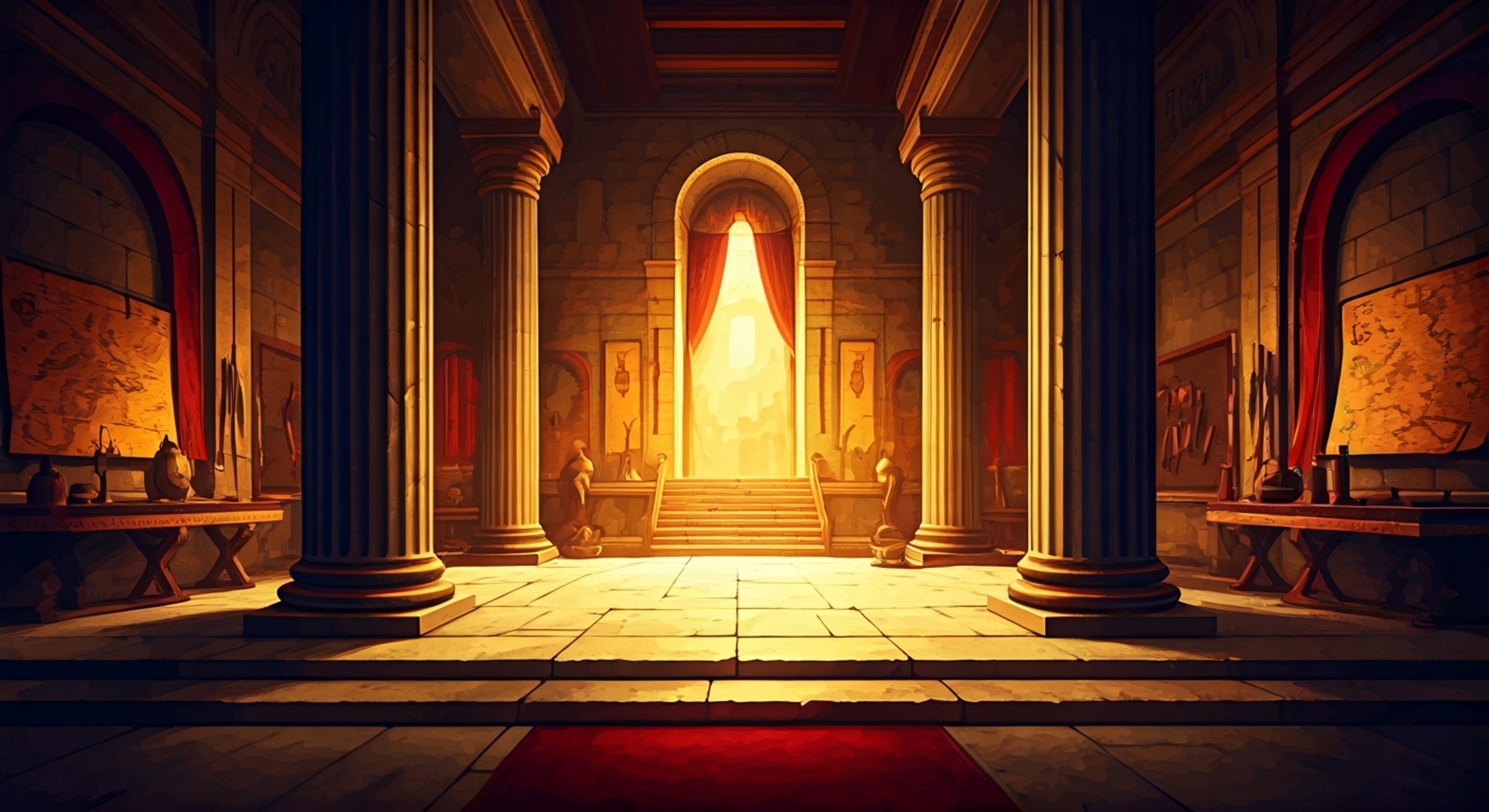 In the halls of ancient Sparta, you find yourself caught in a web of political intrigue as Queen Gorgo reveals a plot against the state. Her piercing green eyes study you carefully as she explains your role in uncovering the truth, testing both your loyalty and resolve. The air is thick with tension as warriors and politicians move through the shadows, while you navigate the dangerous waters between duty and survival.