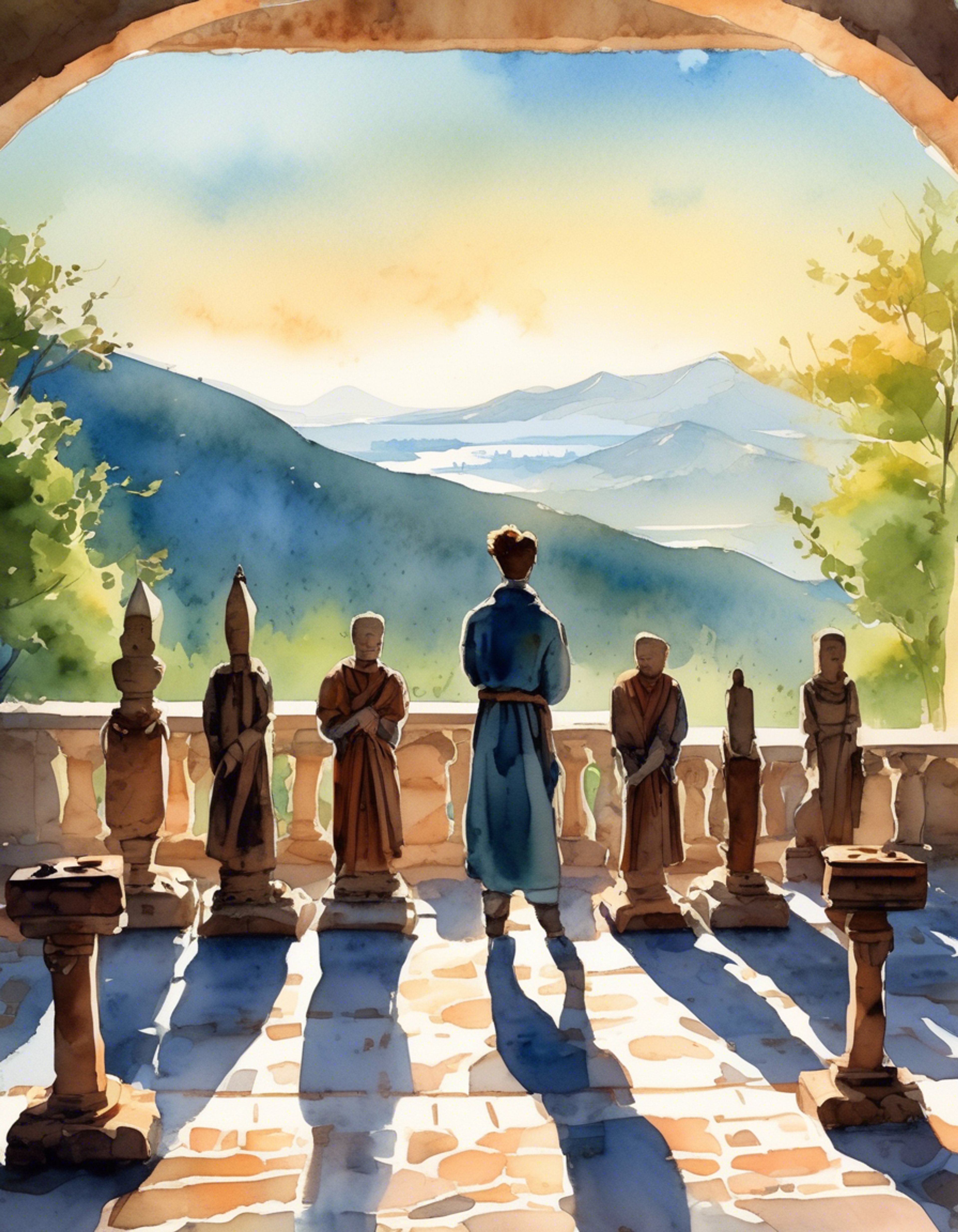 You find yourself facing Cole in an intense standoff, the air thick with unresolved tension as you challenge his recent decisions. His earth powers simmer beneath the surface as emotions run high. The training grounds around you seem to resonate with the weight of unsaid words and building conflict.