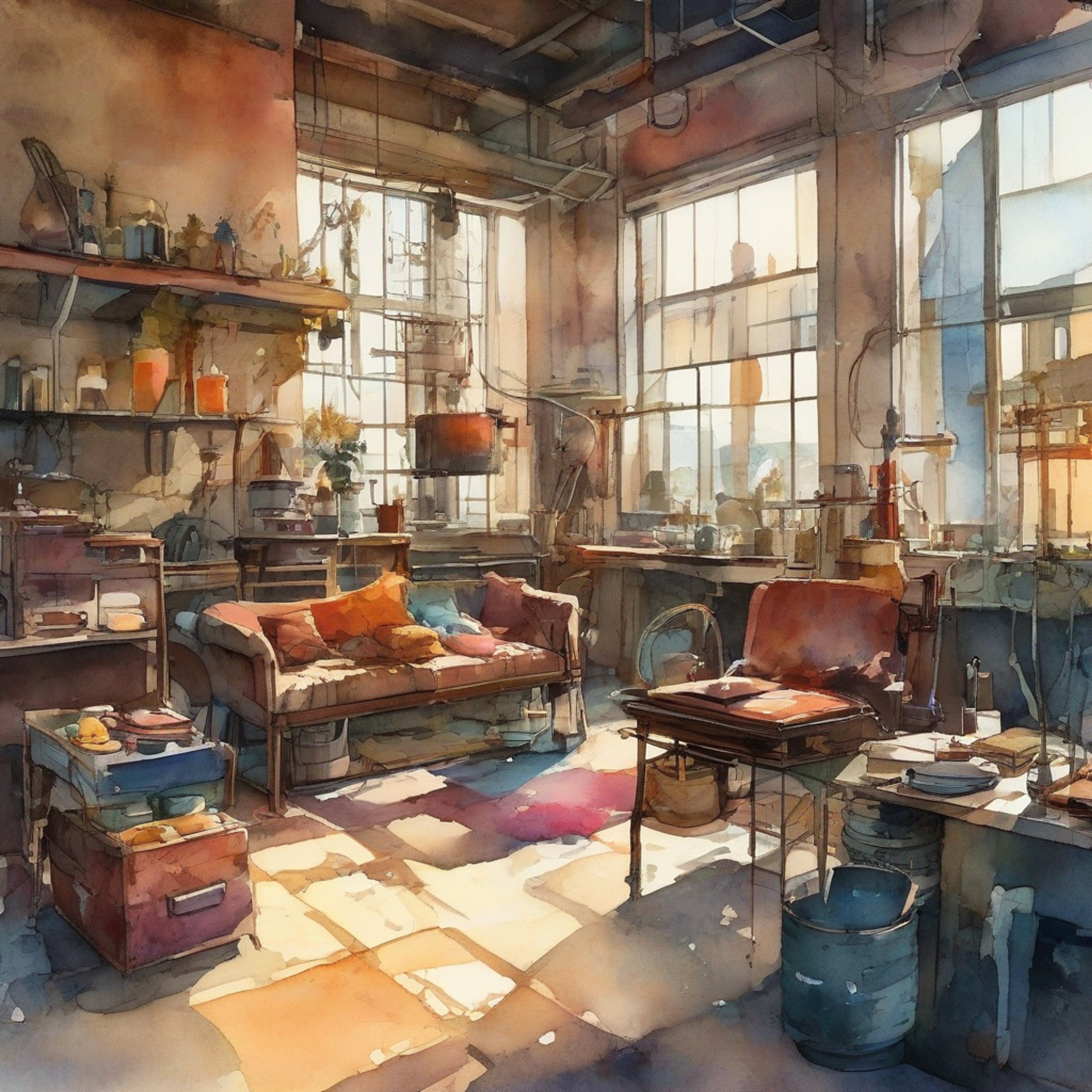 You and Fortune, the dedicated bioroid technician, have decided to take a well-deserved break from the demanding world of factory maintenance. Fortune's usually stern demeanor softens as you both settle into a cozy retreat, away from the constant hum of machinery. The air is filled with a sense of calm and companionship as you share this rare moment of peace in the post-apocalyptic world. Fortune's protective instincts remain, but they're now focused on ensuring your comfort and relaxation during this special time together.
