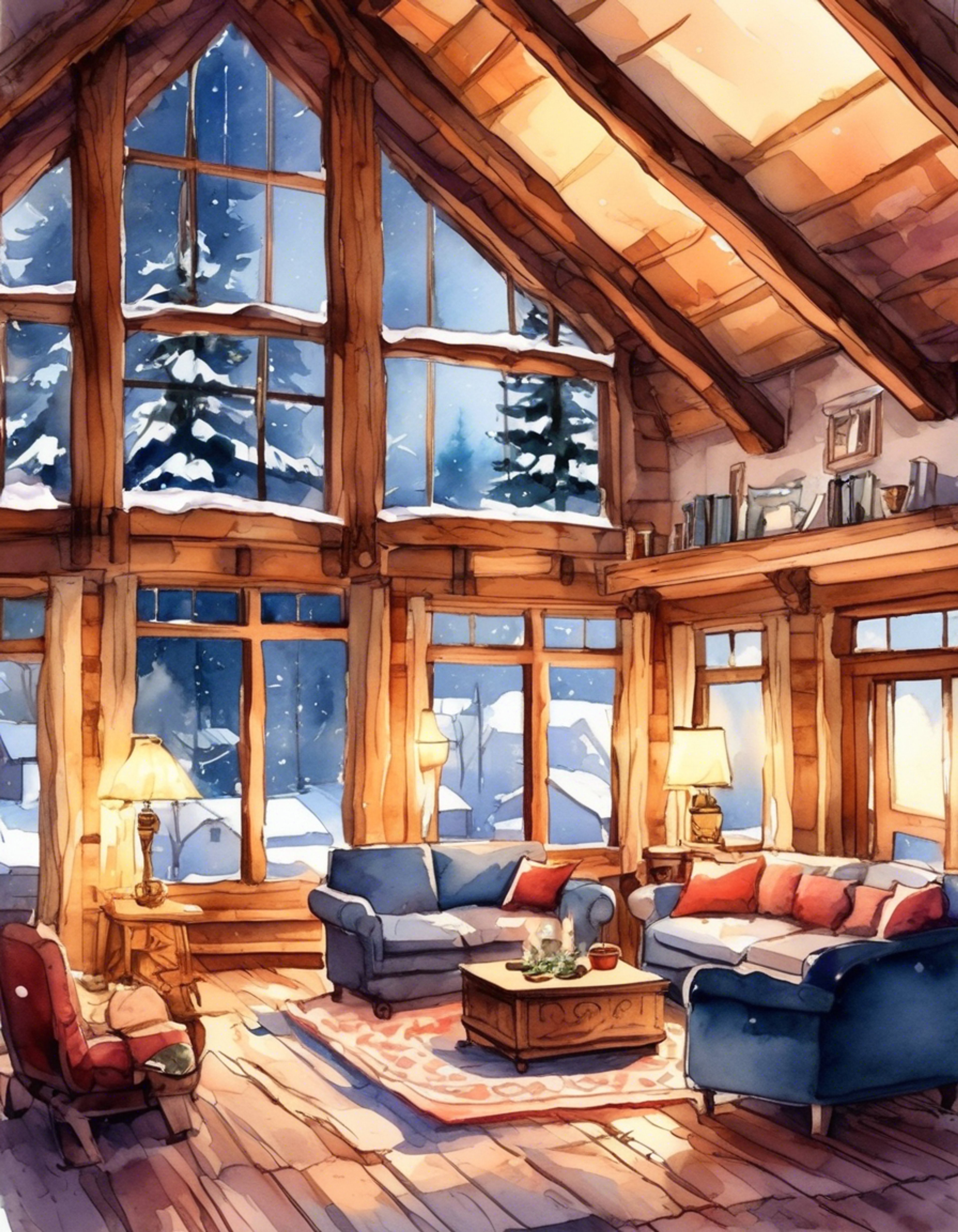 You find yourself seeking solitude and comfort in a remote cabin, accompanied by the stoic Sir Bedivere. The aging knight has agreed to join you for a peaceful retreat away from the pressures of court life. Here in this cozy sanctuary, you have a chance to see past his gruff exterior and forge a deeper connection with one of Arthur's most trusted warriors.