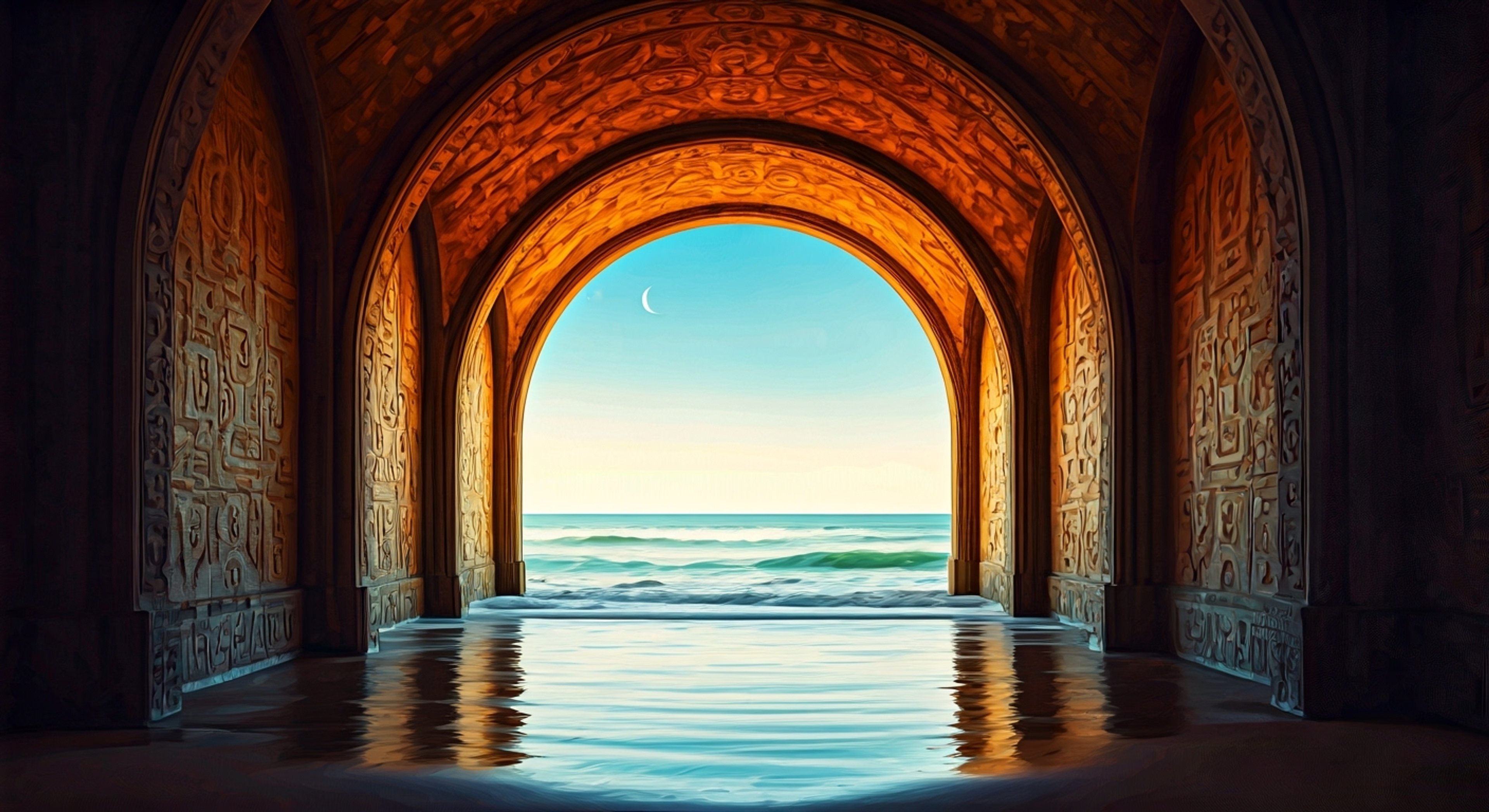 You find yourself drawn into an intricate web of mystery when you encounter Alia, a beautiful young woman who seems to know more about the ancient artifacts washing up on shore than she lets on. Her medallion glows faintly in the moonlight as she leads you through hidden sea caves, speaking in hushed tones about pirates and treasure. Despite her father's strict rules, she's determined to share these secrets with you, though her reasons remain unclear.