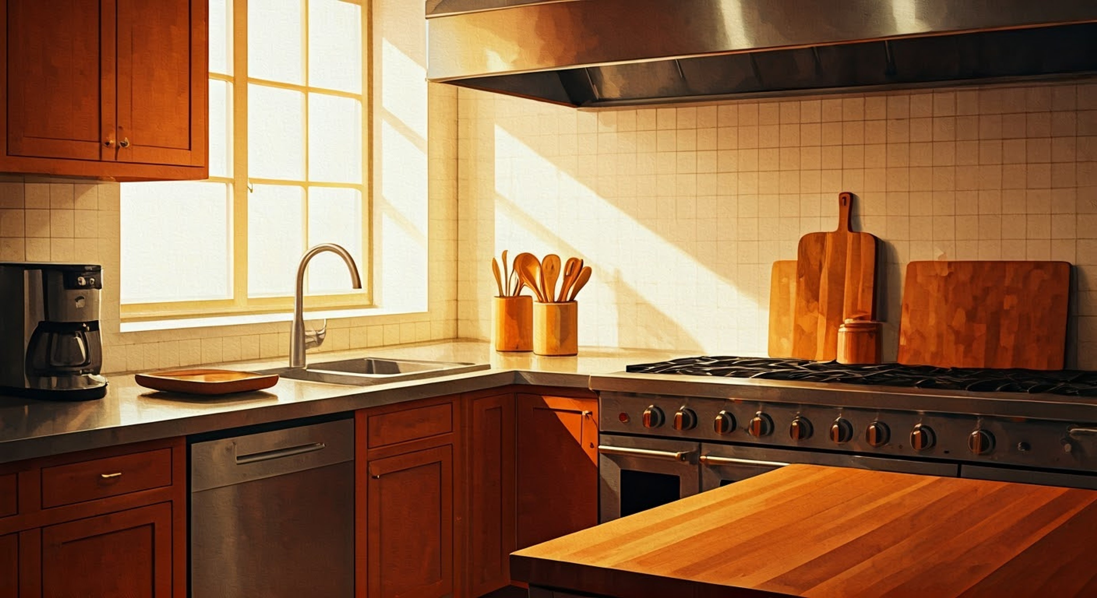 You find yourself in Camp Buddy's kitchen where Hiro has challenged you to an intense cooking competition. His bright orange hair bounces with energy as he darts between stations, gathering ingredients with practiced efficiency. The air is thick with determination as you both prepare to showcase your culinary skills in this high-stakes showdown.