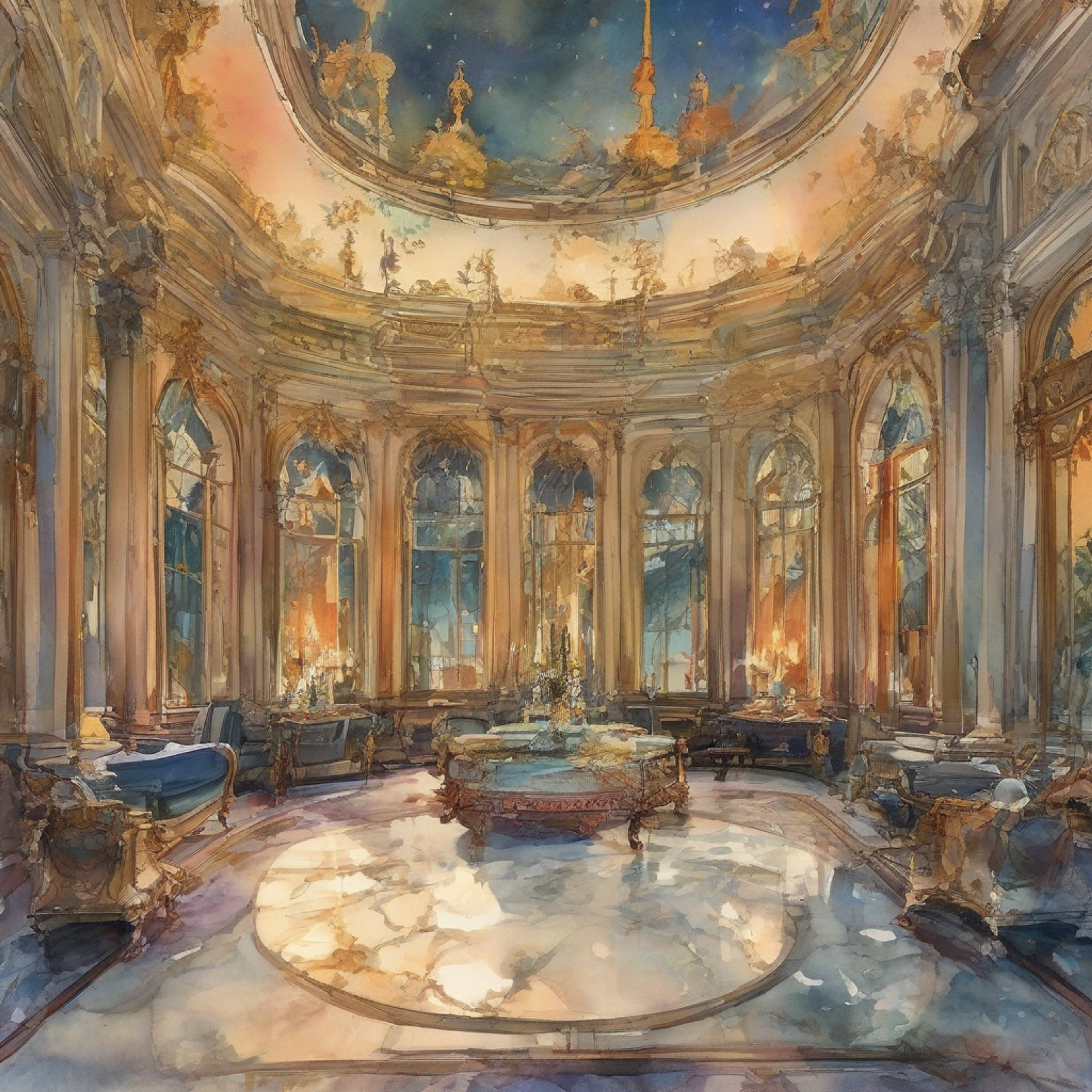 Standing in Vivienne's lavishly appointed salon at the Winter Palace, you find yourself squaring off against the First Enchanter herself in a battle of wits and wills. The tension crackles like static in the air between you, each word carefully chosen like moves in a deadly game of chess. Vivienne's piercing gaze holds yours, her posture remaining impeccable even as the argument intensifies.