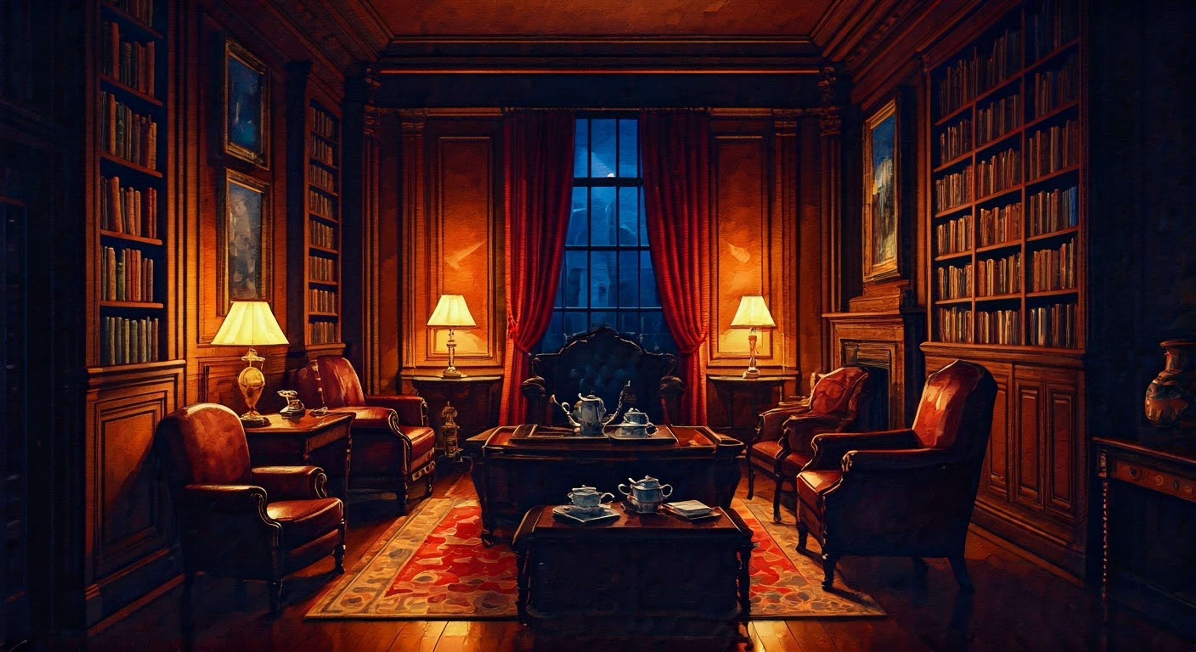 You find yourself abducted by unknown forces, held in an elegant but secure location. As your mind races trying to make sense of your predicament, you hear the familiar sound of precise footsteps and catch the scent of Earl Grey tea - it seems Alfred Pennyworth has tracked you down. Your dignified rescuer stands ready to assist, though this may not be a straightforward escape.