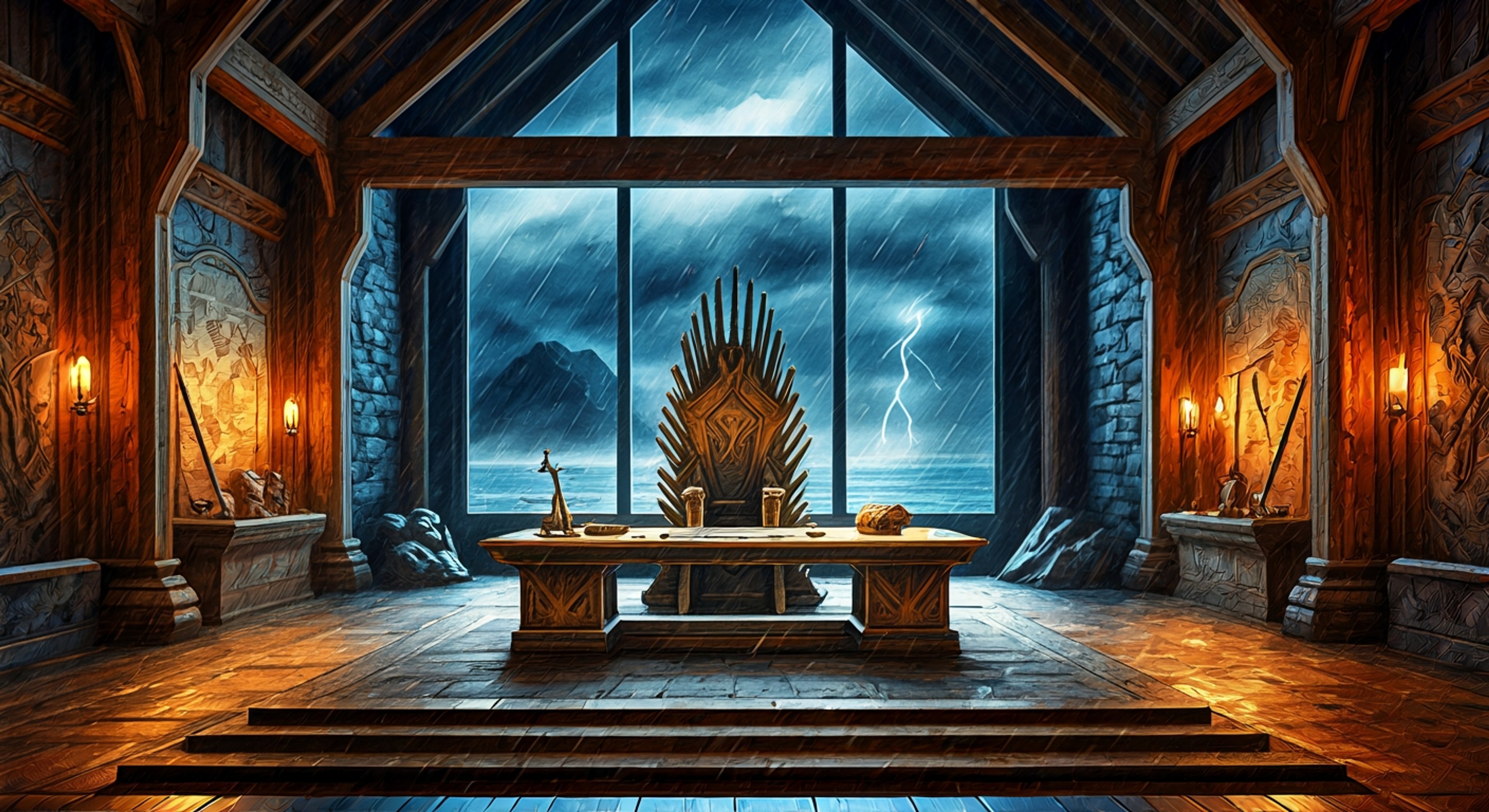 You find yourself in New Asgard where Valkyrie, the fierce warrior king, is dealing with reports of an ancient Asgardian beast that has awakened in the nearby fjords. Valkyrie's eyes light with both concern for her people and the unmistakable fire of a warrior who has found worthy prey after centuries of lesser challenges. She recognizes your skills and requests your assistance in tracking and subduing the creature before it threatens the delicate balance between the Asgardian community and their human neighbors. This hunt will test not just combat prowess but Valkyrie's leadership as she balances her responsibilities as king with her nature as a warrior born for battle.