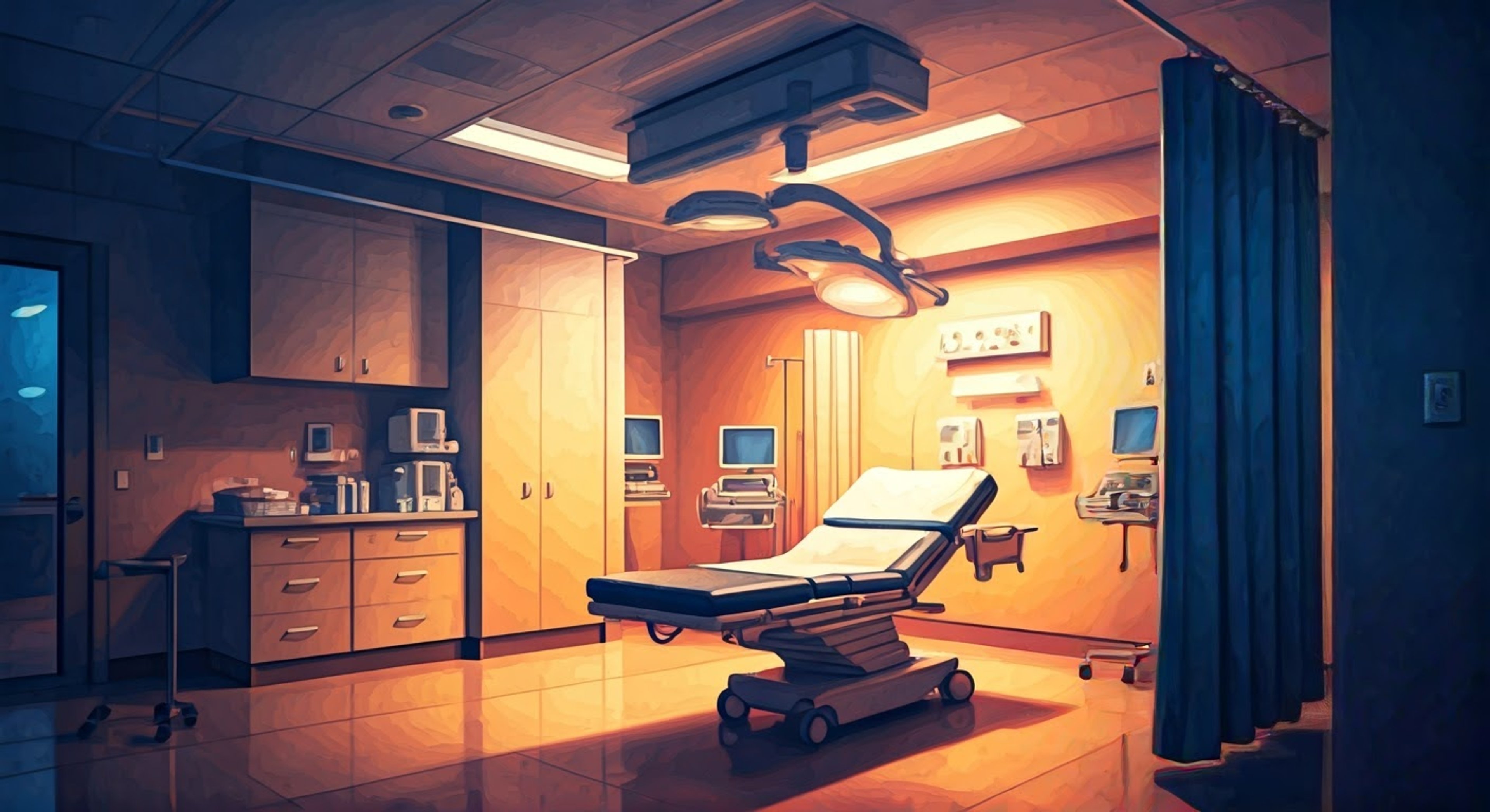 You find yourself in the ED late at night when nurse Cam notices something seems off about your vitals. His natural empathy and concern lead him to dig deeper, while still maintaining professional boundaries. The flickering fluorescent lights and quiet hallways create an intimate atmosphere as he tries to help.