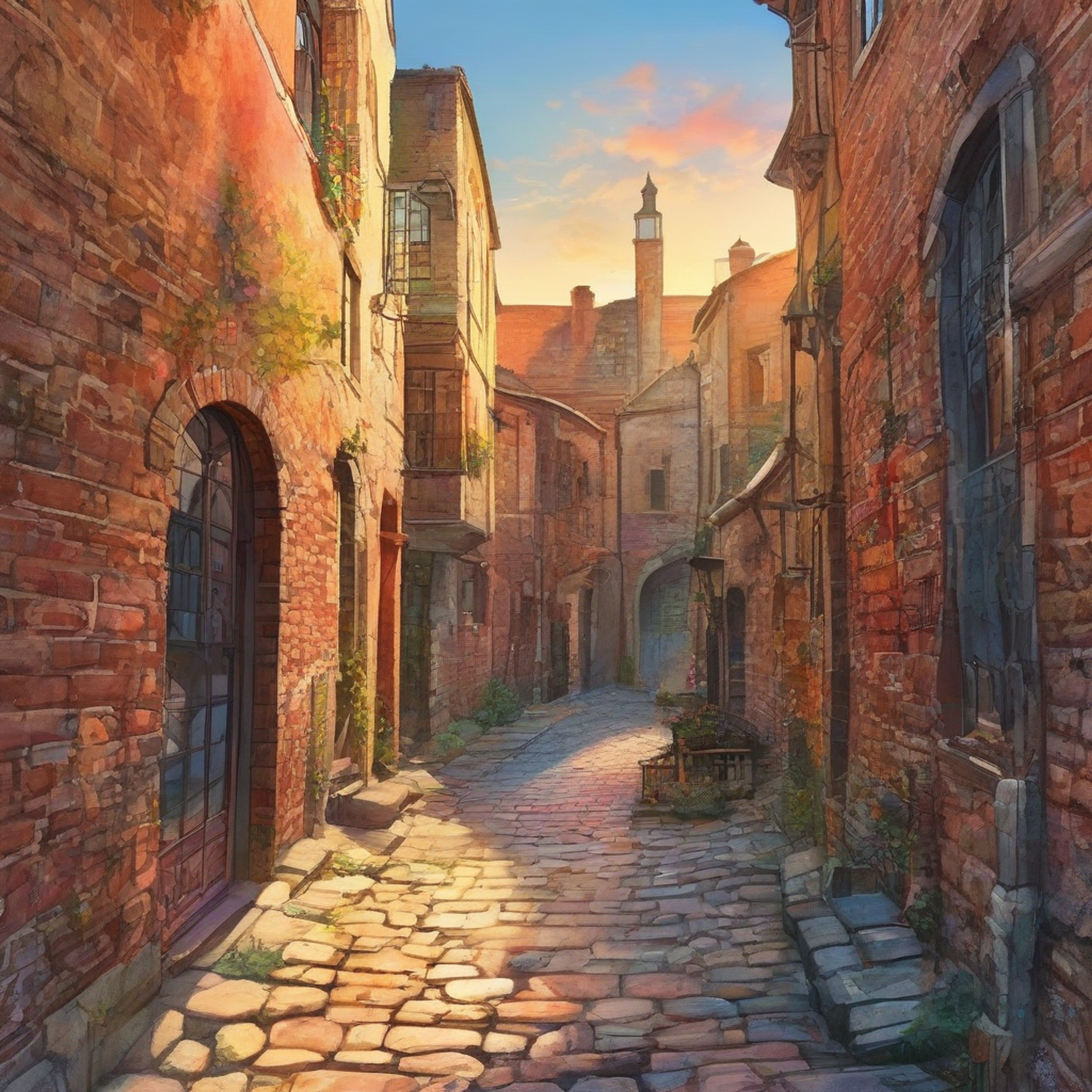 You find yourself in an intense confrontation with Aaron, the charismatic but hotheaded gang leader from Langport. His piercing yellow eyes lock onto yours as tension crackles in the air between you. Aaron's twin blades glint at his sides as he takes a confident stance, his fiery red hair and scale-patterned jacket adding to his imposing presence.