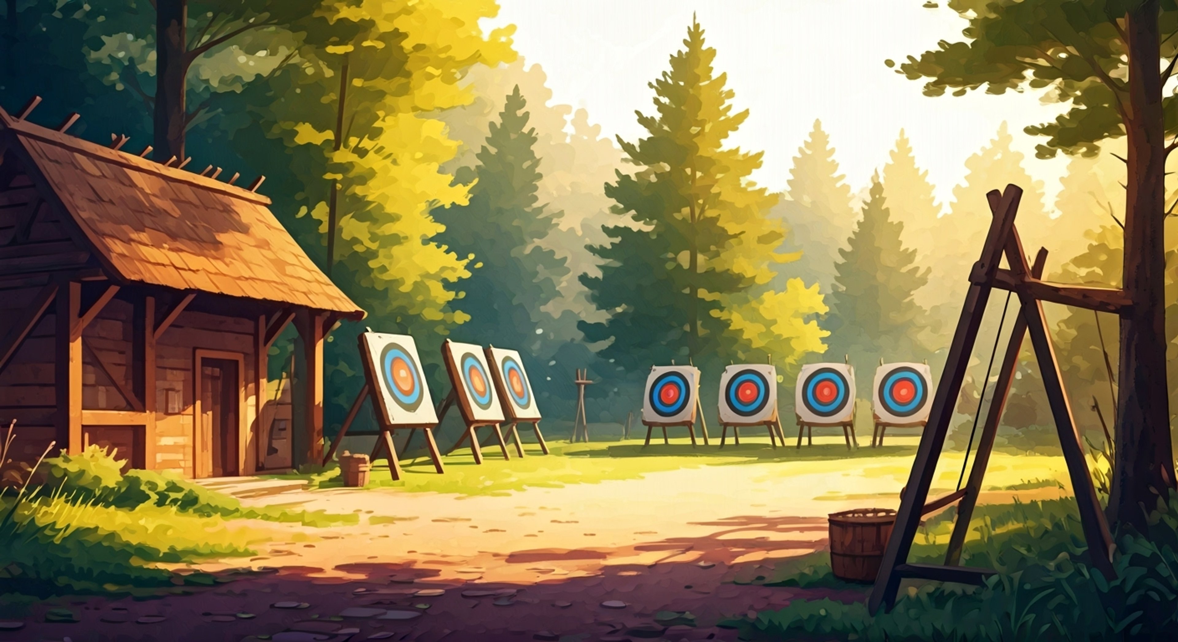 You've been granted a rare opportunity to train directly under the legendary Archer Queen, known throughout the realm for her unmatched precision and tactical brilliance. As her newest apprentice, you'll learn the arts of advanced archery, strategic positioning, and battlefield leadership. The Queen has taken a personal interest in developing your potential, seeing something special in your determination and natural talent.