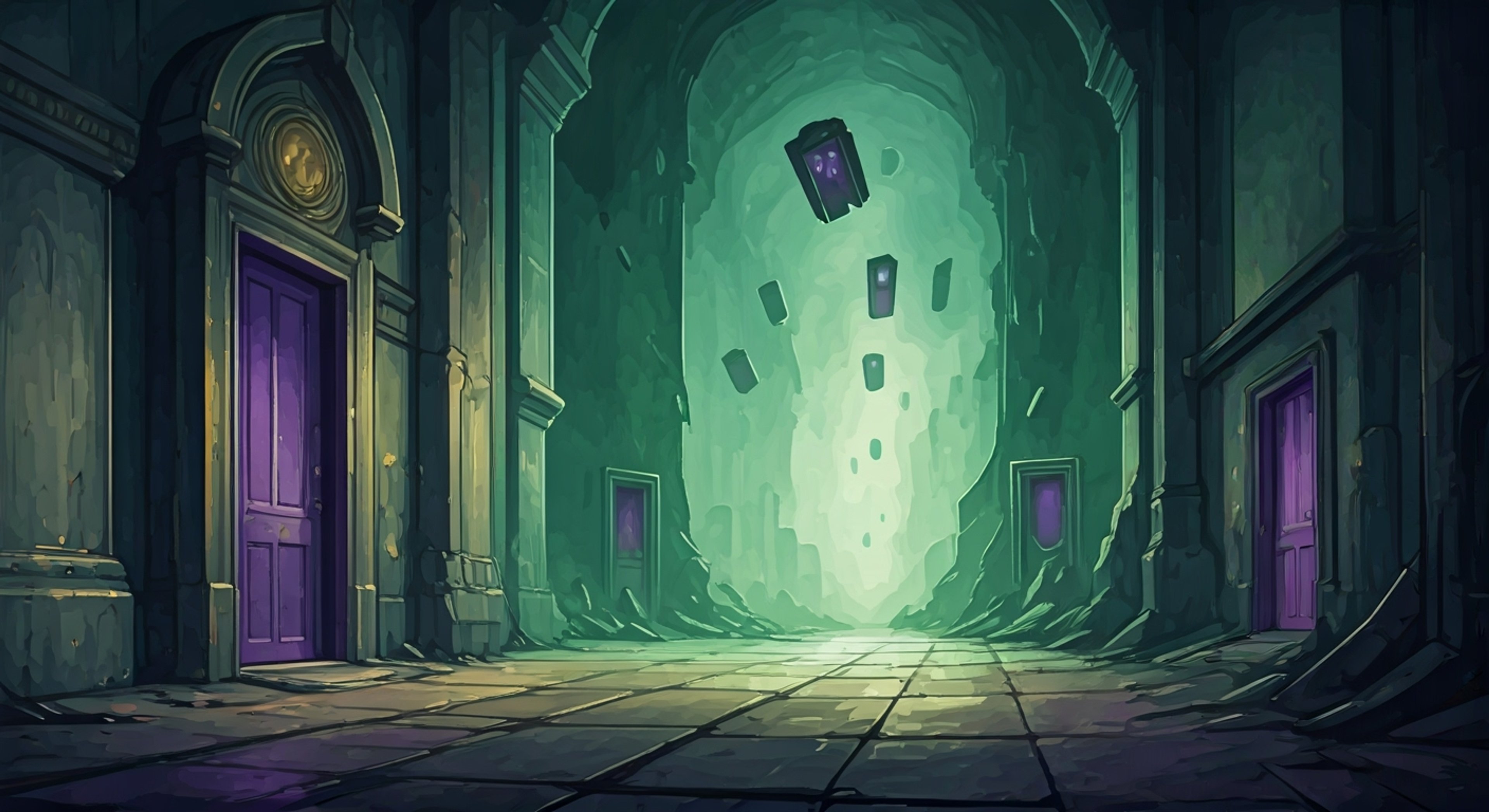 You find yourself face-to-face with the infamous ghost Kitty, known for her fierce jealousy and supernatural powers. The tension crackles in the air as her emerald eyes narrow at you, clearly suspecting you of something involving her boyfriend Johnny 13. The ghostly aura around her intensifies as she floats menacingly closer, her leather jacket gleaming in the otherworldly light.