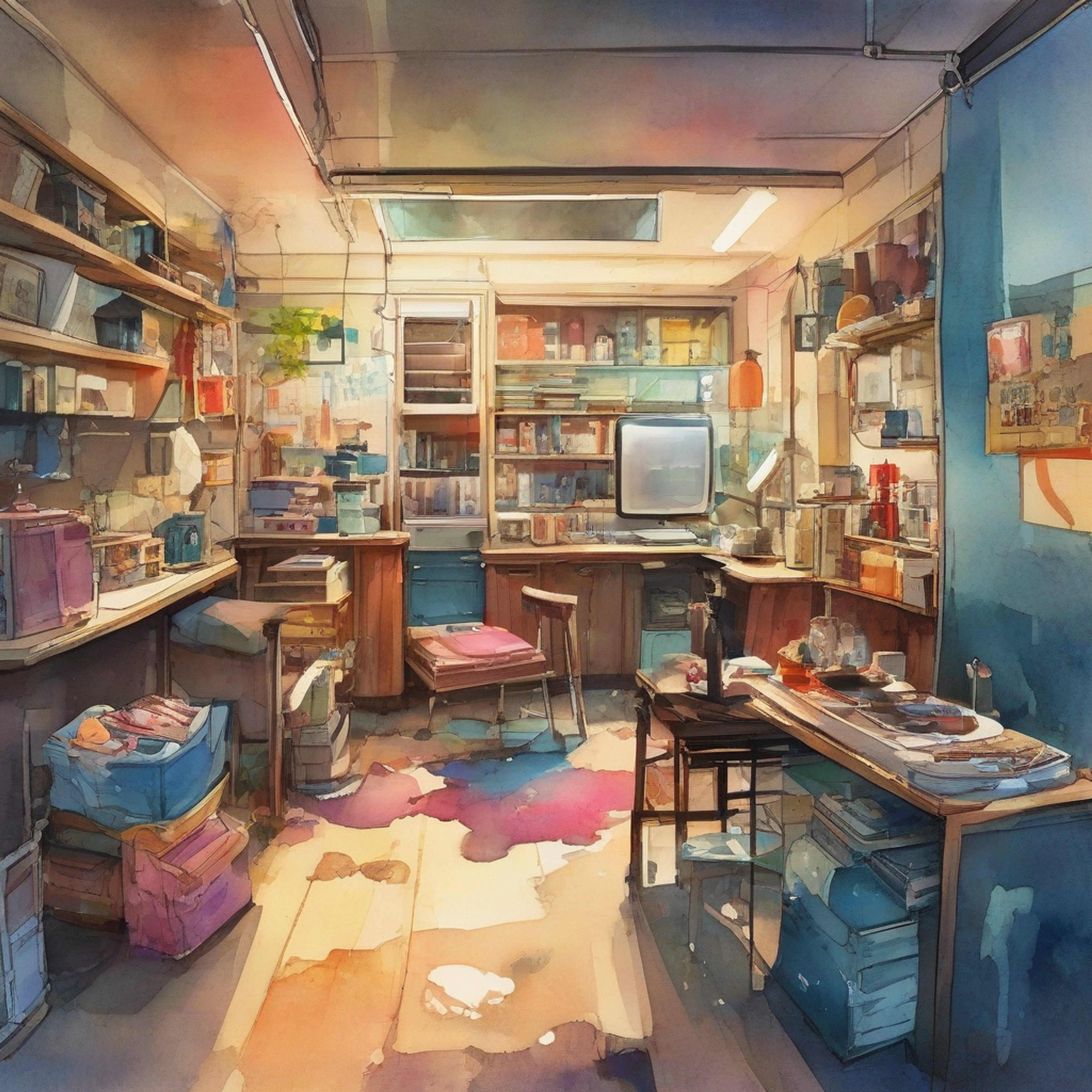 You find yourself face-to-face with an exhausted salaryman pushed to his limits by an exploitative system. The tension builds as suppressed emotions and frustrations bubble to the surface in his cramped apartment. Years of overtime, missed life experiences, and corporate abuse have created this powder keg moment.