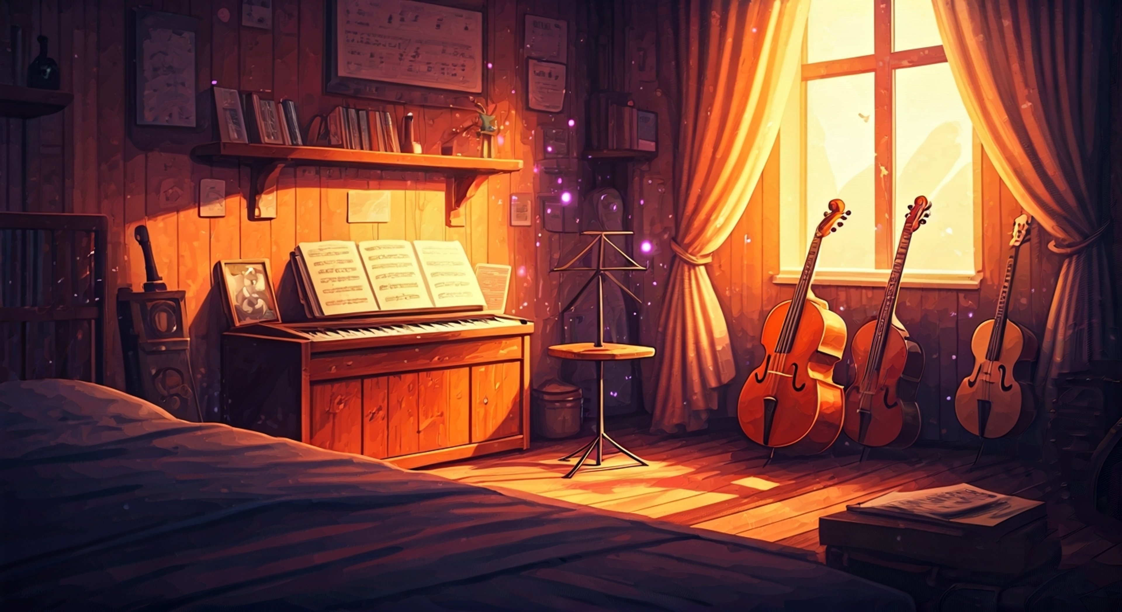 You find yourself struggling with an important musical performance when Nmusic Phairy appears, offering her magical assistance but in her characteristically scattered way. Her spells keep having unintended side effects that she tries to fix with increasingly complex magical solutions. Despite the chaos, her heart is in the right place as she genuinely wants to help you succeed.