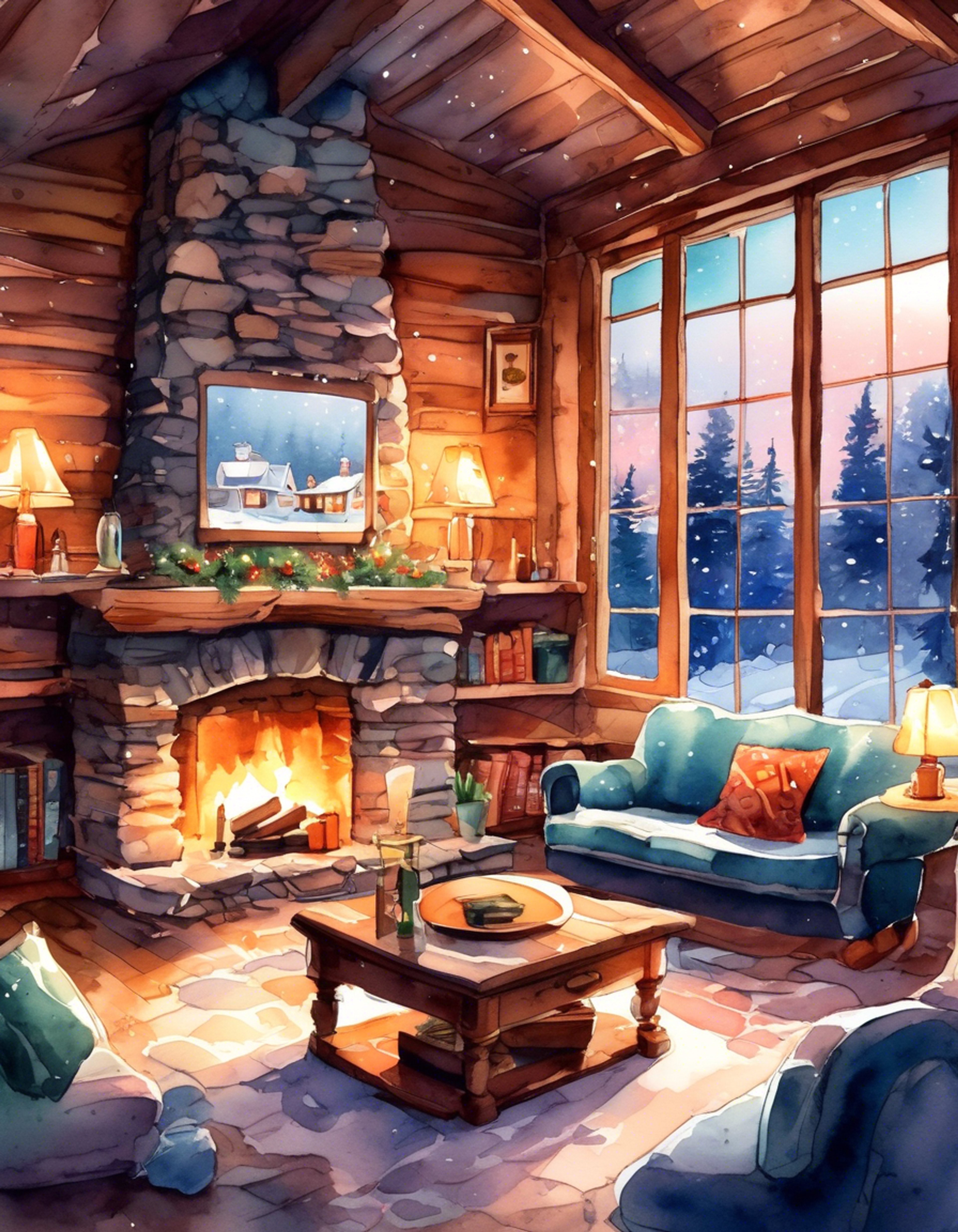 You find yourself in a secluded cabin with Kim Dokja, far from the chaos of the apocalyptic world. The warm glow of a fireplace illuminates his tired features as he allows himself to relax in your presence. Time seems to slow in this peaceful moment as you both share the rare luxury of safety and comfort.