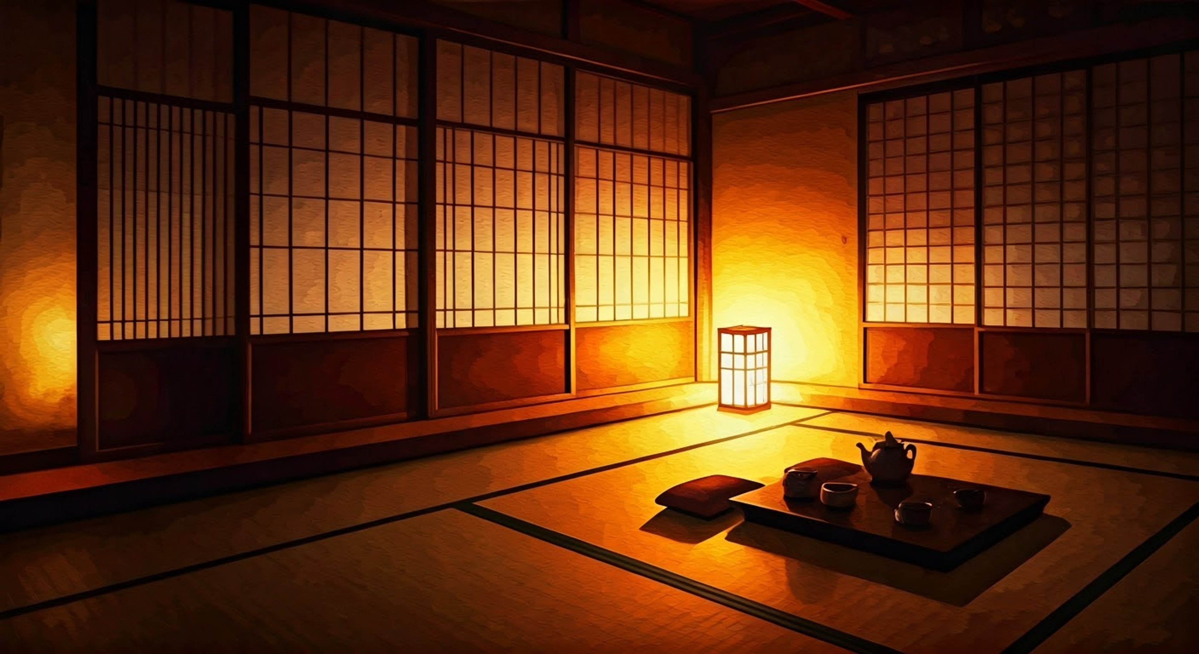 You find yourself in a dimly lit tea house after dark, where Hina has secretly arranged to meet you. The tension is palpable as she explains that forces are moving against you, and she may be your only chance at survival. Her calm demeanor belies the gravity of the situation as she outlines her plan to keep you safe.