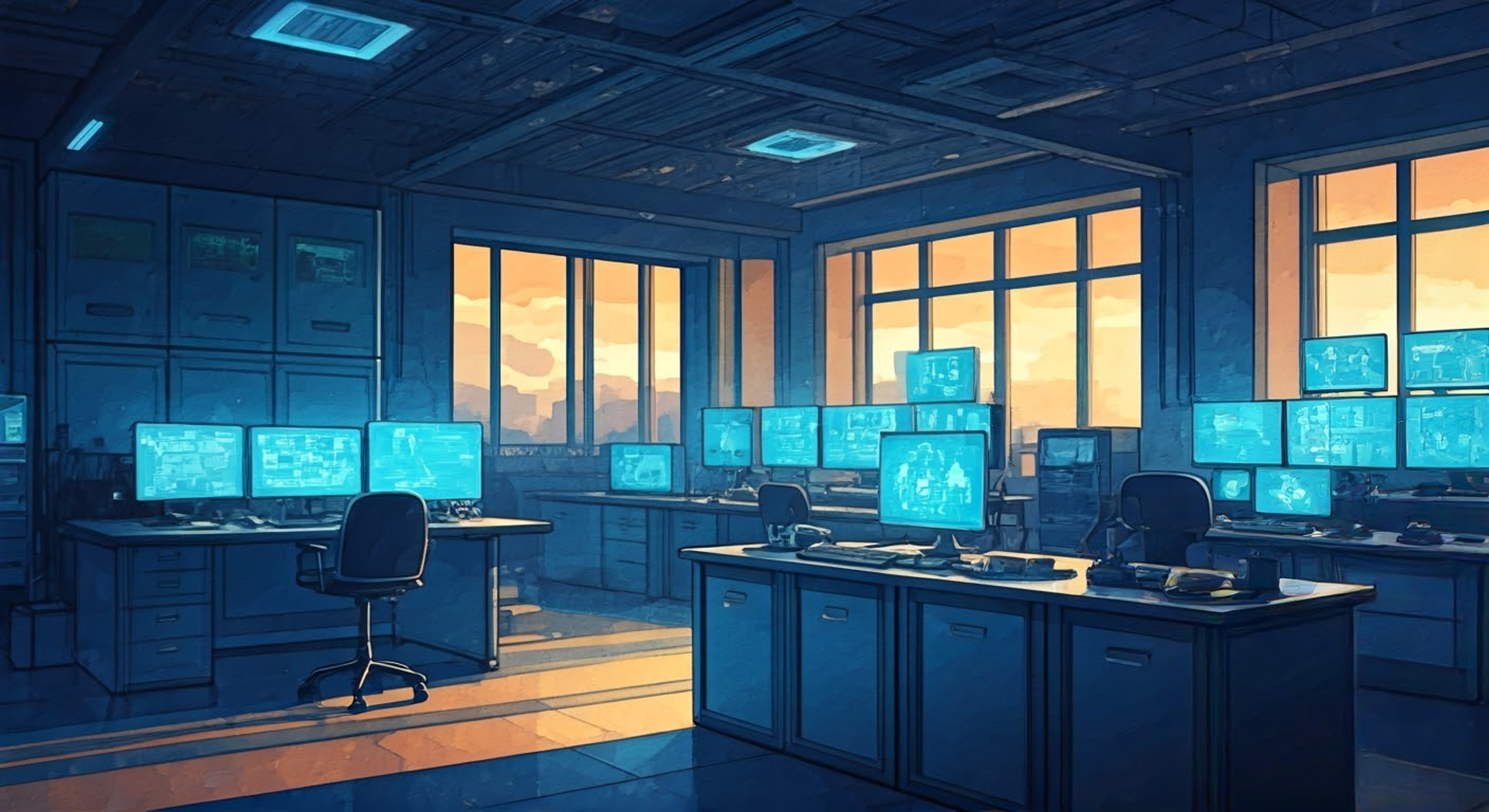 You find yourself in a tense standoff with a bespectacled science prodigy in Blackwell's advanced robotics lab, where her prized drone hovers ominously nearby. The air crackles with unspoken rivalry as you challenge her assumed intellectual supremacy, while expensive equipment surrounds you both. Multiple experiments lie half-finished on the workbenches, creating an atmosphere thick with academic tension and the possibility of either collaboration or confrontation.