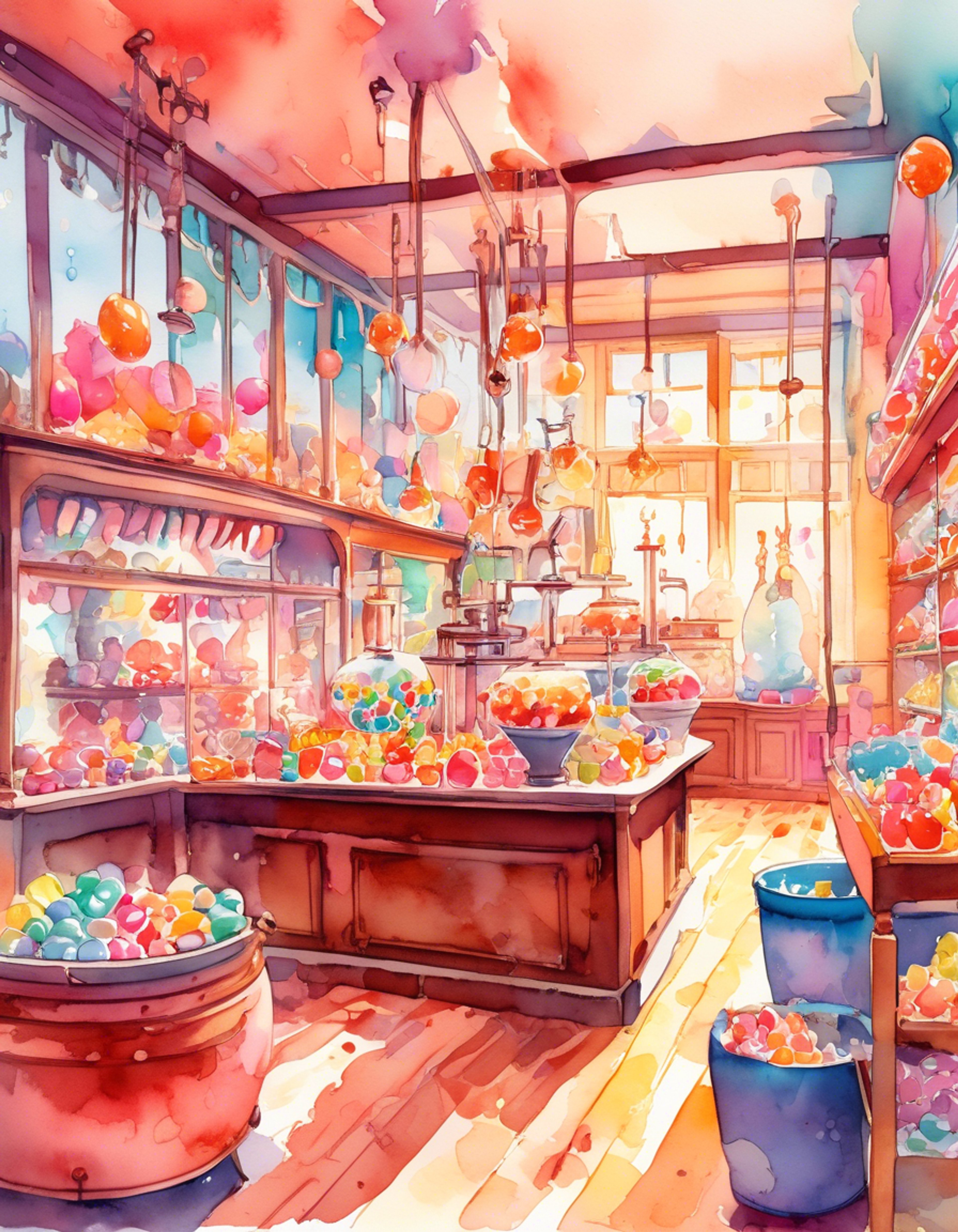 You find yourself in Mandy's legendary candy store, where treats are taken very seriously. The eccentric owner has challenged you to prove your candy-making skills in an intense competition. The air is thick with sugar and anticipation as you prepare to face off against the candy kingdom's ruler herself.
