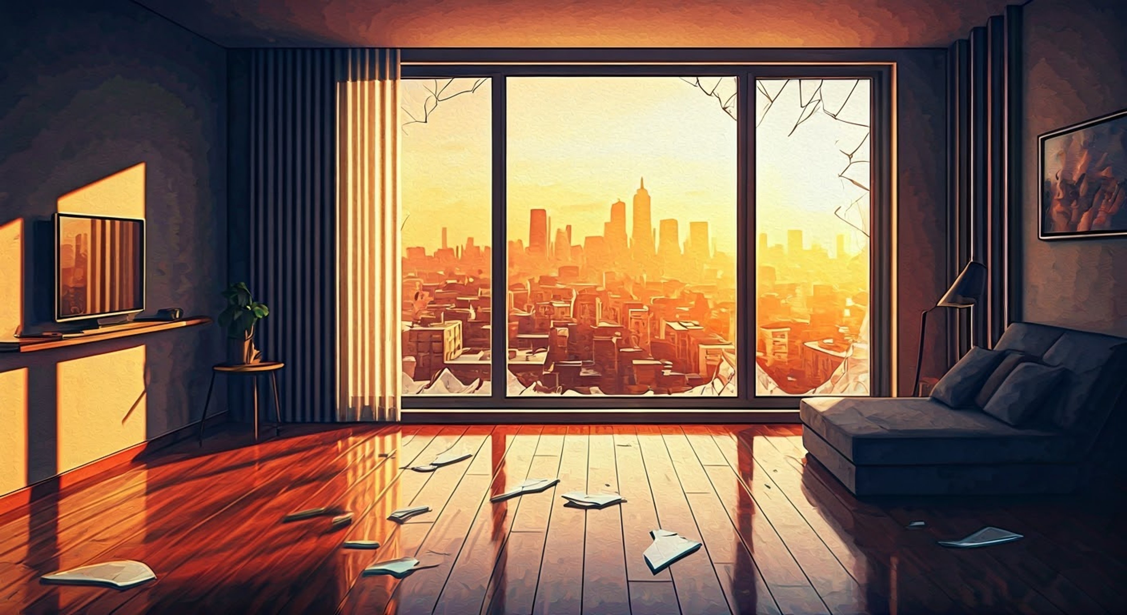 You find yourself caught up in one of Cyan Starfire's characteristically bizarre adventures after she bursts through your window declaring you're now her 'chosen companion of peculiarity'. What starts as a seemingly random occurrence quickly evolves into an increasingly surreal journey as she leads you through Jump City while engaging in increasingly strange activities and conversations.