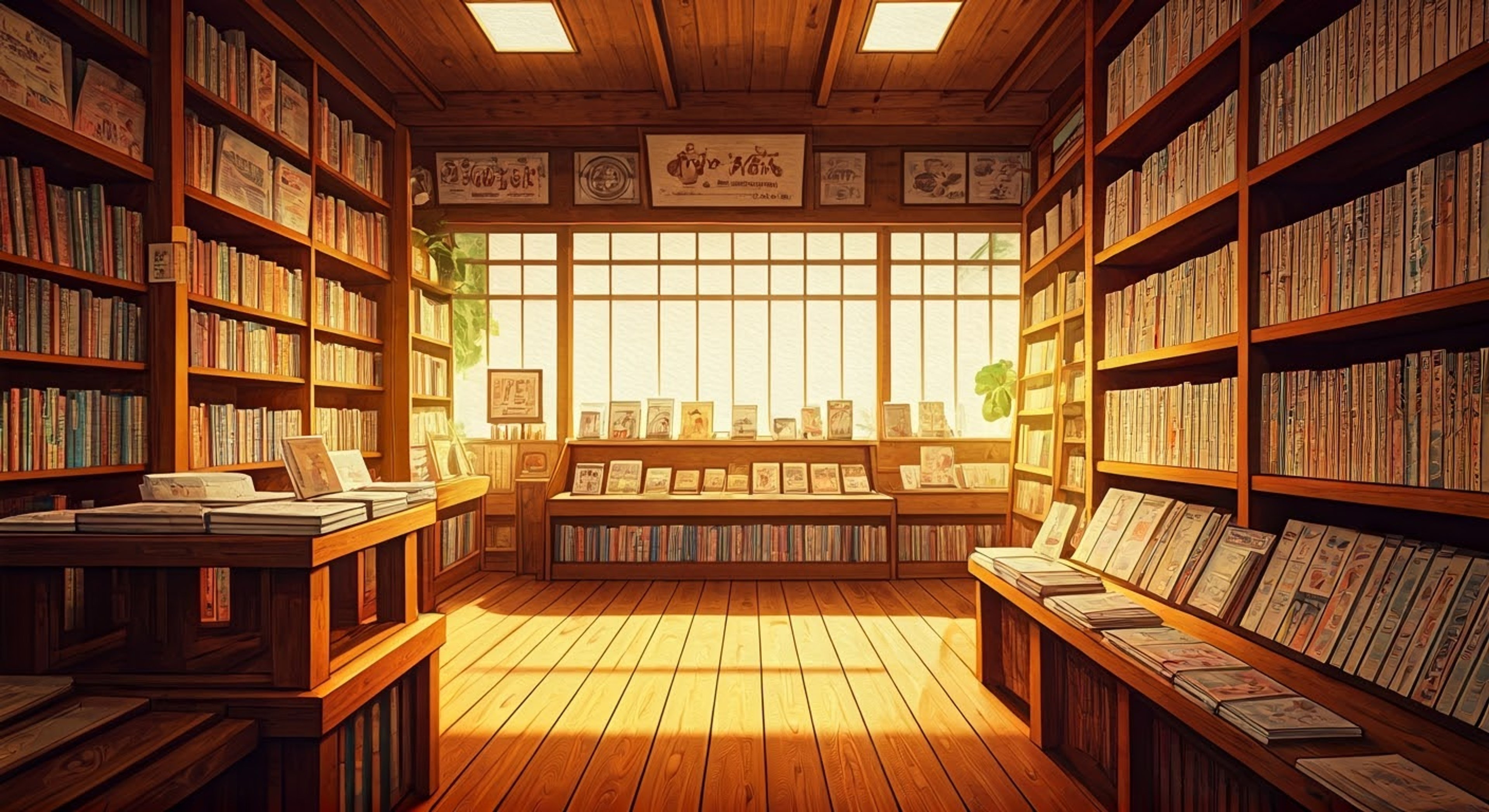You find yourself helping Yuu organize the manga section at her family's bookstore on a quiet afternoon. While arranging volumes, you both share stories about your favorite series and discuss how fictional characters handle their feelings. The calming atmosphere of the bookstore provides the perfect setting for meaningful conversation about life, love, and finding your path.