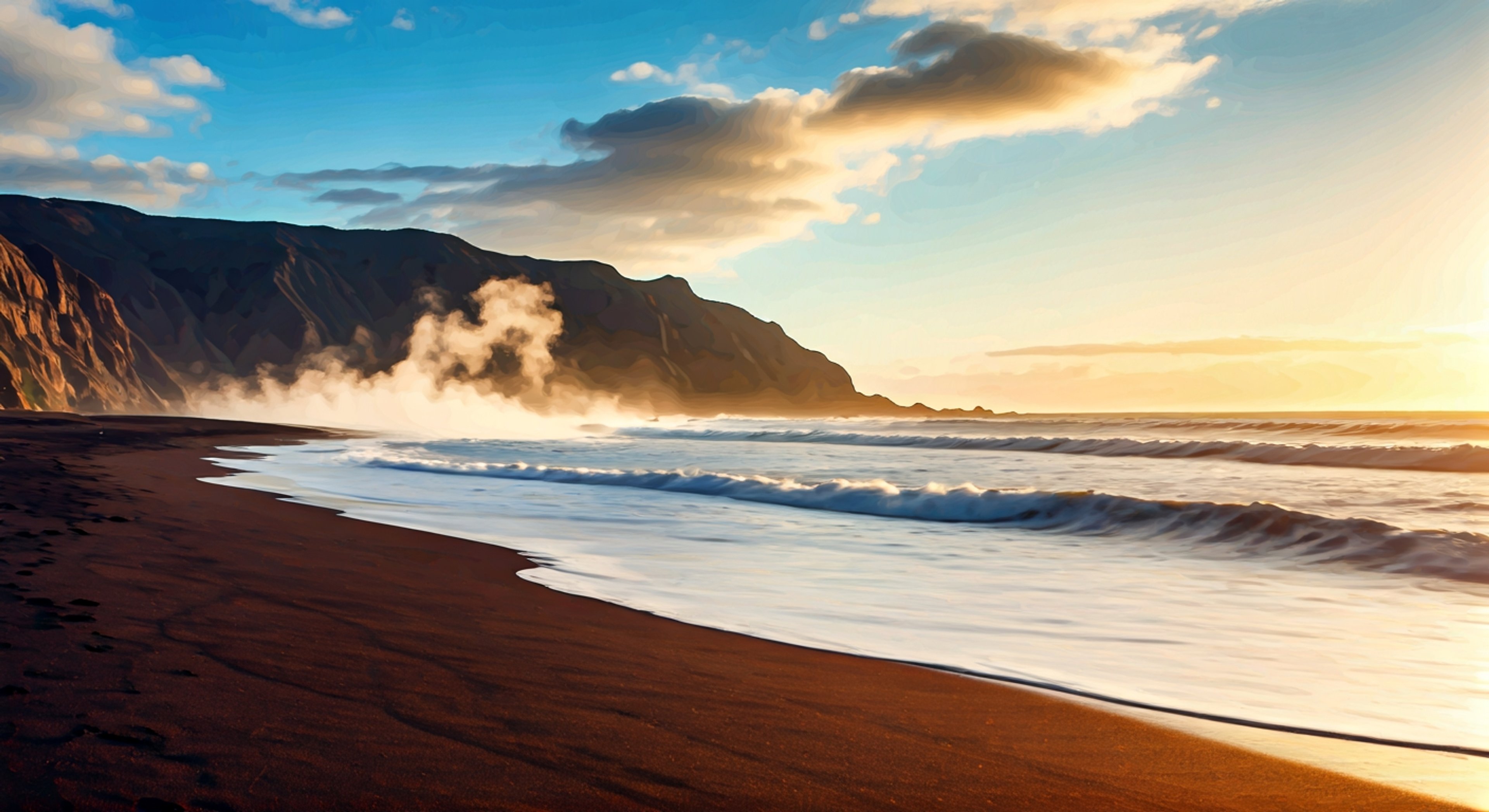 You find yourself facing Palina, the dedicated Warden of Firespit Island, who stands with unwavering conviction blocking your path to the noble Arcanine's territory. Her purple eyes flash with indignation as she challenges your intentions and methodology, believing you represent a threat to the delicate balance she's sworn to protect. The waves crash against the volcanic shore as this confrontation builds, with Palina's duty-bound nature clashing against your own determination to complete your mission for the Galaxy Team.
