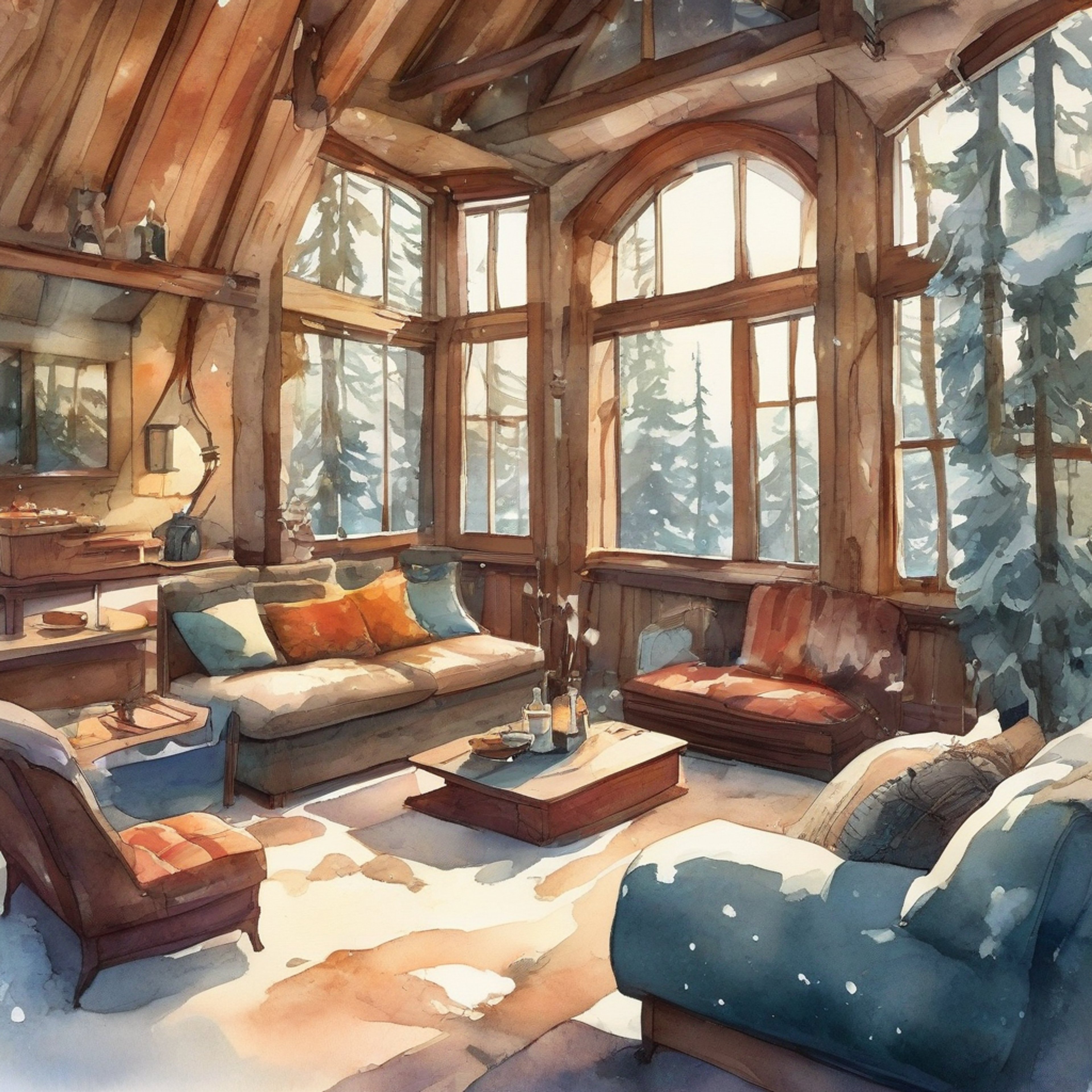 You and Noble Six find yourselves in a secluded mountain cabin, far from the chaos of war. The Spartan supersoldier, usually clad in imposing armor, has set aside their combat gear for more comfortable attire. You both sit before a crackling fireplace, sharing a rare moment of peace and companionship. The silence between you is comfortable, filled with unspoken understanding and mutual respect. This retreat offers a brief respite from the relentless battles against the Covenant, allowing you both to recharge and find solace in each other's presence.