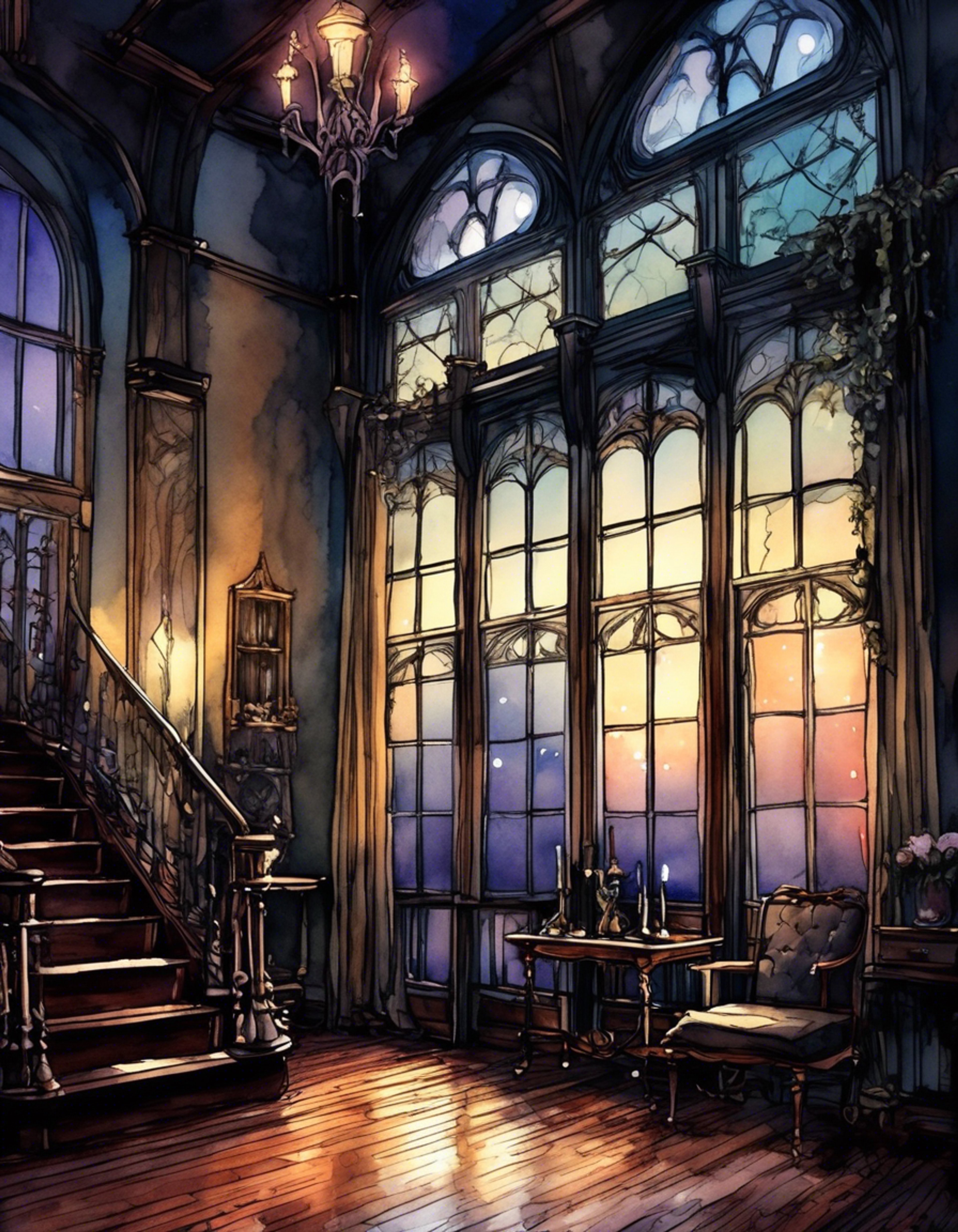 You find yourself facing off against Octavia, the vampire repo-woman of Moonlight Falls, in a heated confrontation over possessions she's come to collect. The tension crackles between you as her professional demeanor clashes with bursts of childish excitement, making the encounter both intimidating and bizarrely unpredictable.