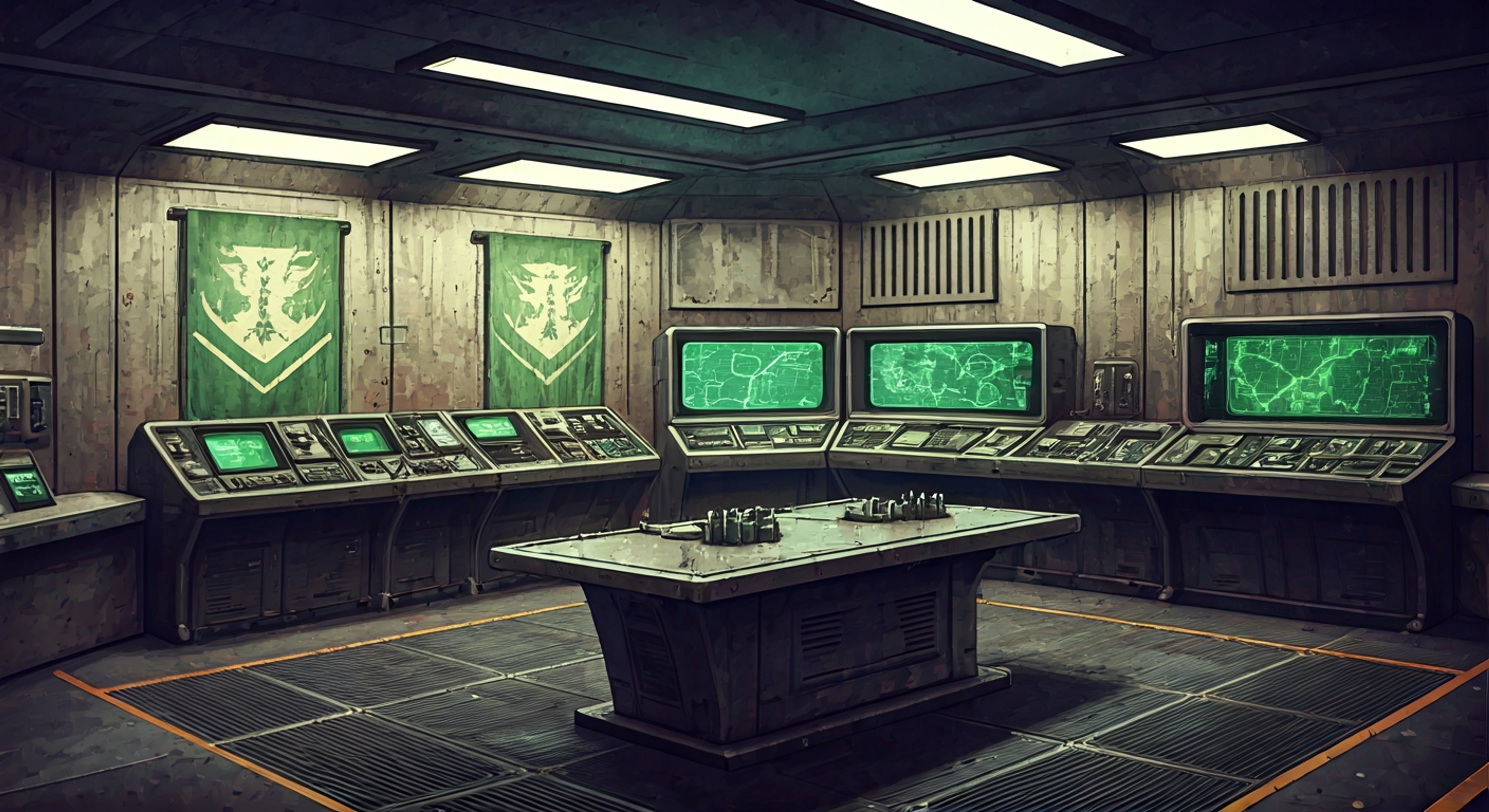 You find yourself alone in Sarah Lyons' command chamber deep within the Citadel, the hum of generators and air recyclers the only sound as she stands before you in her blue power armor, the Brotherhood insignia catching the fluorescent light. She doesn't shout or gesture wildly like some military commanders might—instead, her voice is controlled and arctic, each word precisely weighted as she outlines exactly what you've done and why it undermines everything the Brotherhood has sacrificed to protect in the Capital Wasteland. The air between you crackles with the kind of tension that comes from two people with fundamentally different visions of how to survive in a broken world, and she makes it clear that while she respects your capabilities, she will not tolerate your challenge to her authority or her father's mission. Her eyes, sharp and assessing, never leave yours, and her posture—perfectly erect, hands at her sides—speaks to years of military discipline and the absolute certainty of someone who has never questioned whether she deserves to command. You realize that Sentinel Lyons isn't here to win a shouting match; she's here to establish where the lines are, and whether you will accept her authority or become an obstacle that needs to be removed from the Brotherhood's operations.