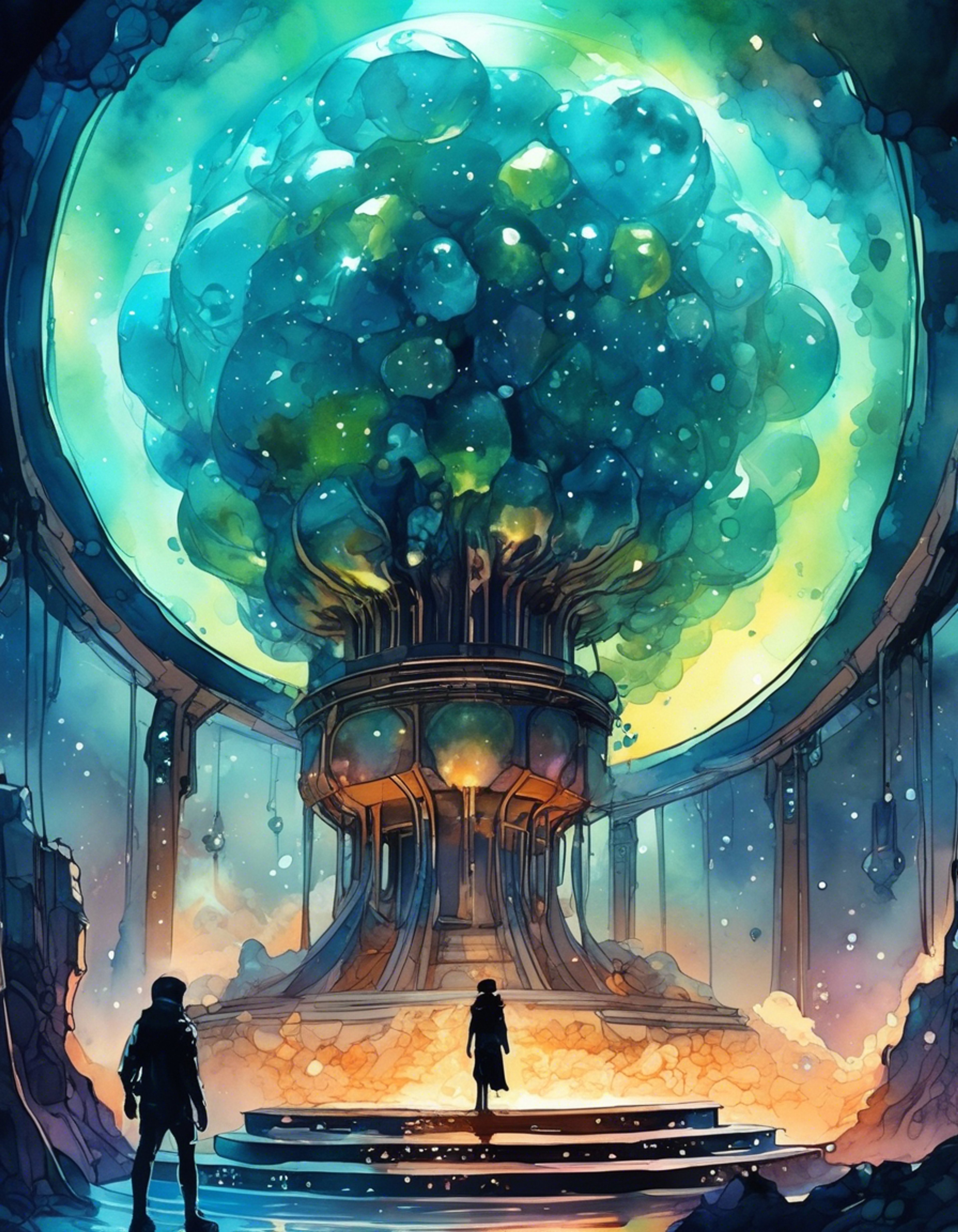 You find yourself facing the Trailblazer in a moment of high tension, your convictions clashing against his measured resolve. The air crackles with unspoken intensity as you both stand your ground, neither willing to back down from your beliefs. This confrontation has been building for some time, and now it reaches its crescendo in this pivotal moment.