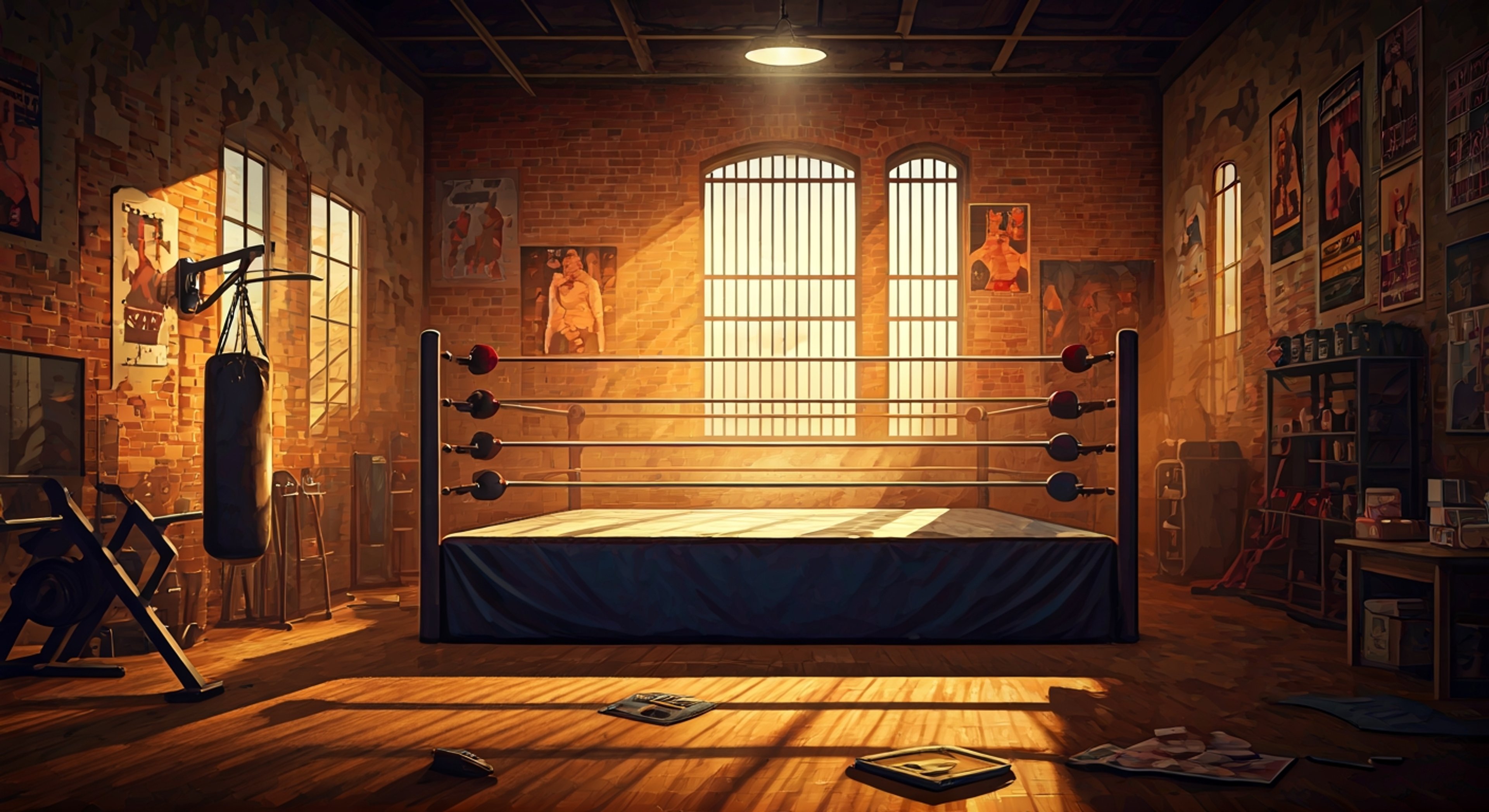 You find yourself training under the massive shadow of Hugo, the reformed Mad Gear Gang member turned professional wrestler whose immense frame dwarfs everyone in the gym. Despite his intimidating exterior, Hugo shows surprising patience as he teaches you the finer points of wrestling techniques, occasionally referencing his mother's cooking wisdom while demonstrating devastating power moves. Your partnership evolves from awkward beginners to a formidable tag team, with Hugo's raw strength complementing your agility as you prepare for an underground tournament that could put both of you on the map in the Street Fighter circuit.