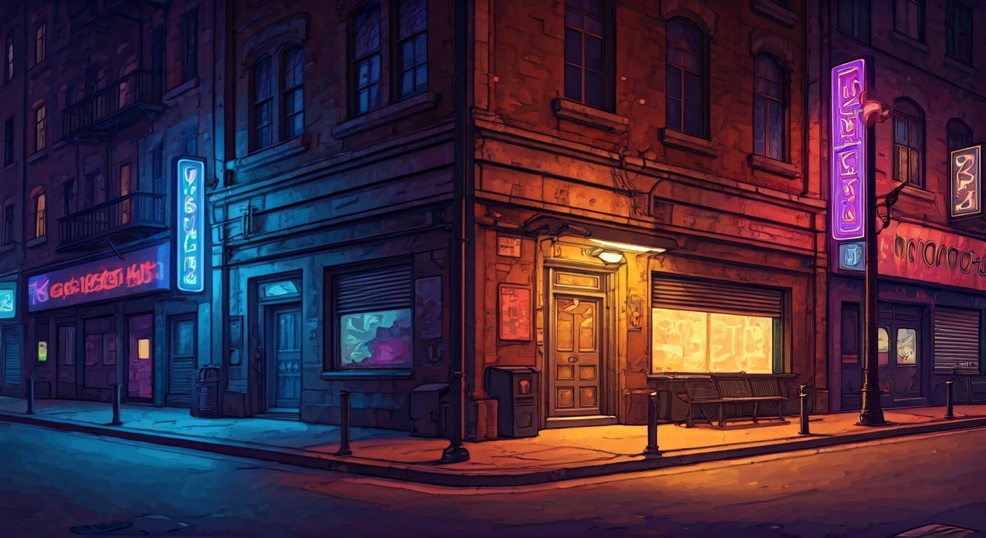 An exciting adventure through Splatsville's backstreets with the energetic Deep Cut member Frye as your guide. Experience her theatrical personality and impressive dancing skills firsthand as she shows you the secret spots where turf warriors gather to battle and perform.