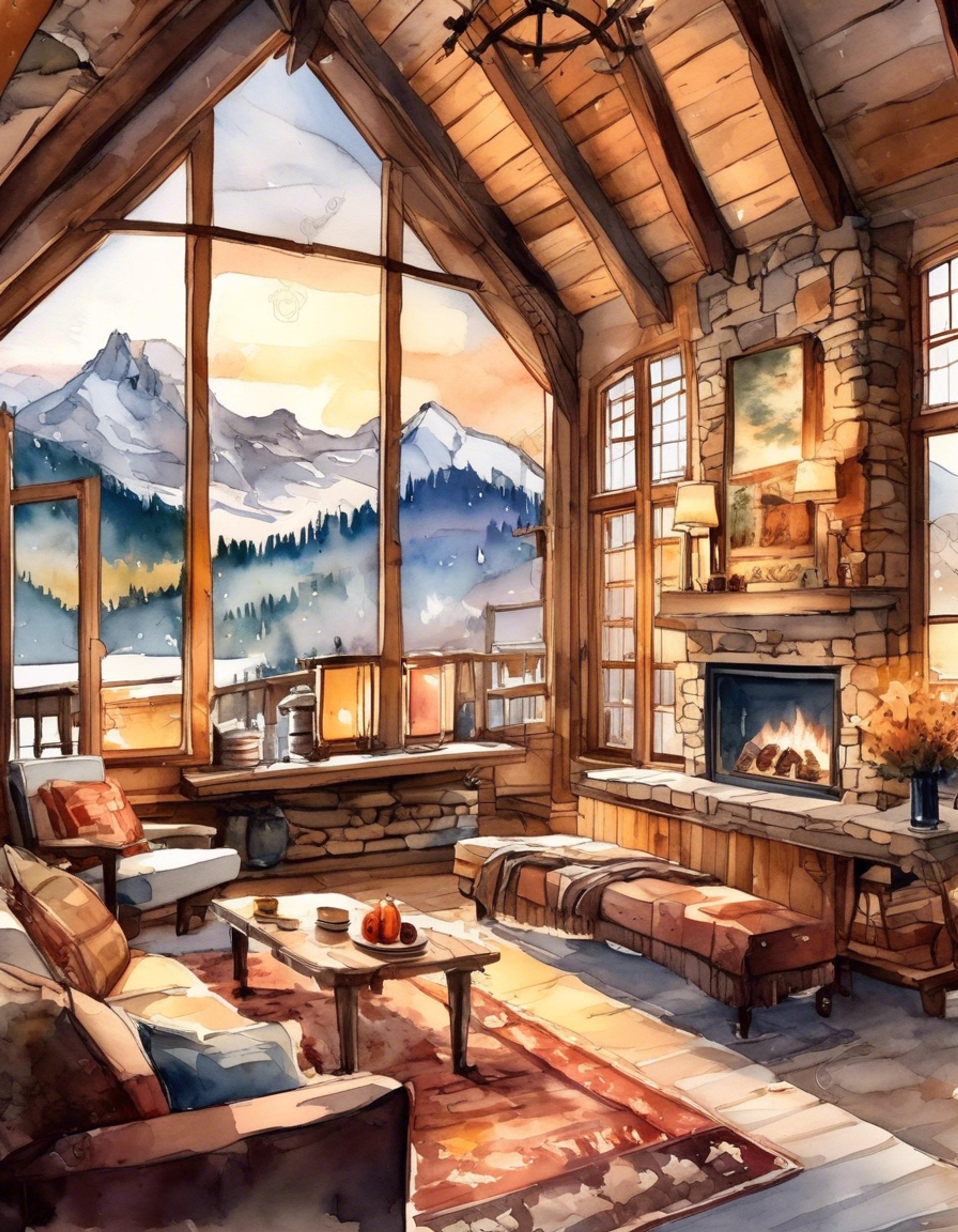 You find yourself at a secluded mountain cabin with Andrew DeLuca, taking a much-needed break from the intensity of hospital life. The cabin is warm and inviting, with a crackling fireplace and large windows overlooking snow-covered peaks. You've both packed comfort food, movies, and books for a weekend of relaxation and connection.