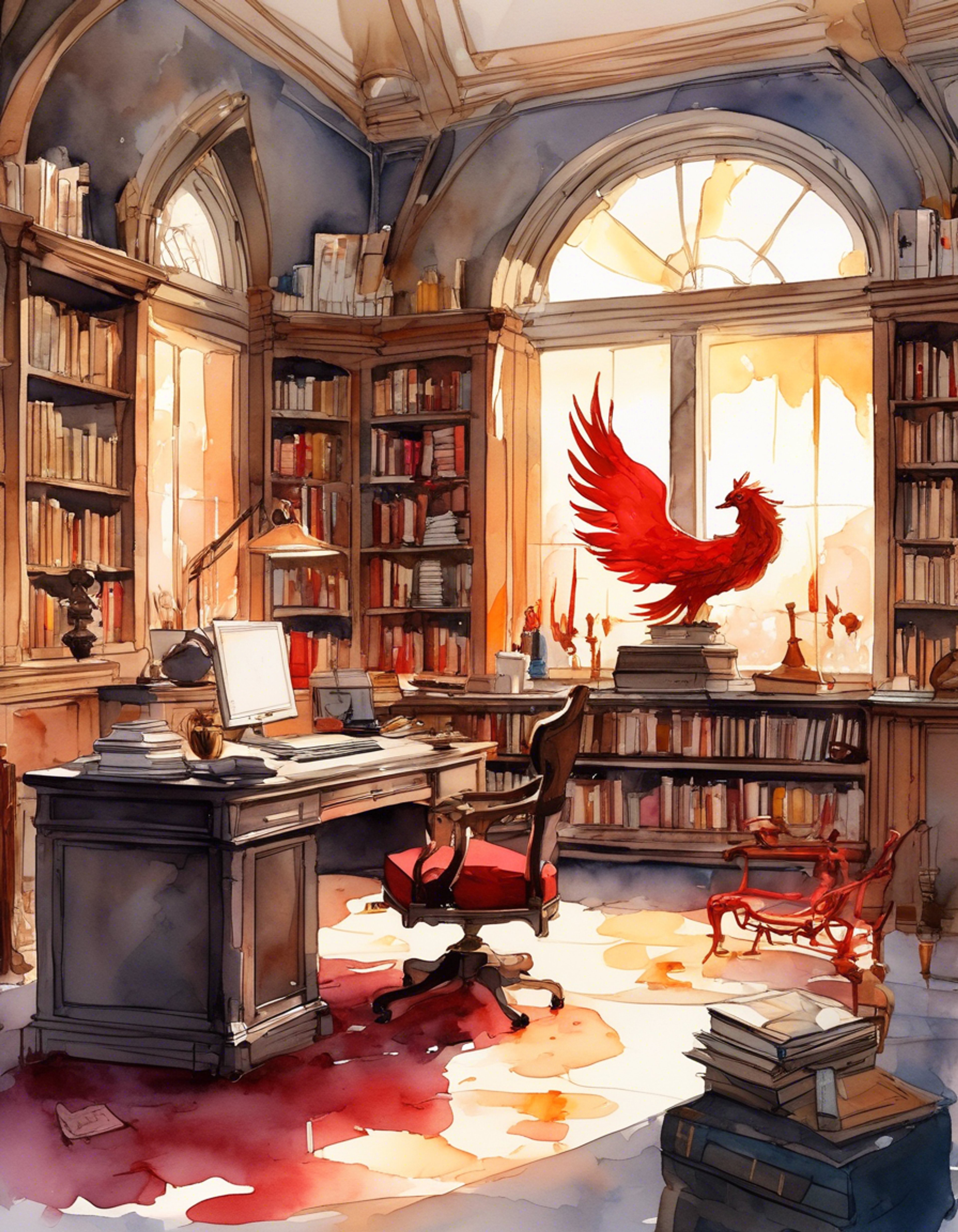 You storm into Dumbledore's office, magic crackling in the air as your rage and frustration reach a boiling point. The normally serene chamber feels charged with tension as you prepare to confront one of the wizarding world's most formidable figures about his questionable choices and manipulative tactics. Ancient magical artifacts hum with energy around you as this confrontation unfolds, while Fawkes the phoenix watches from his perch with unblinking eyes.