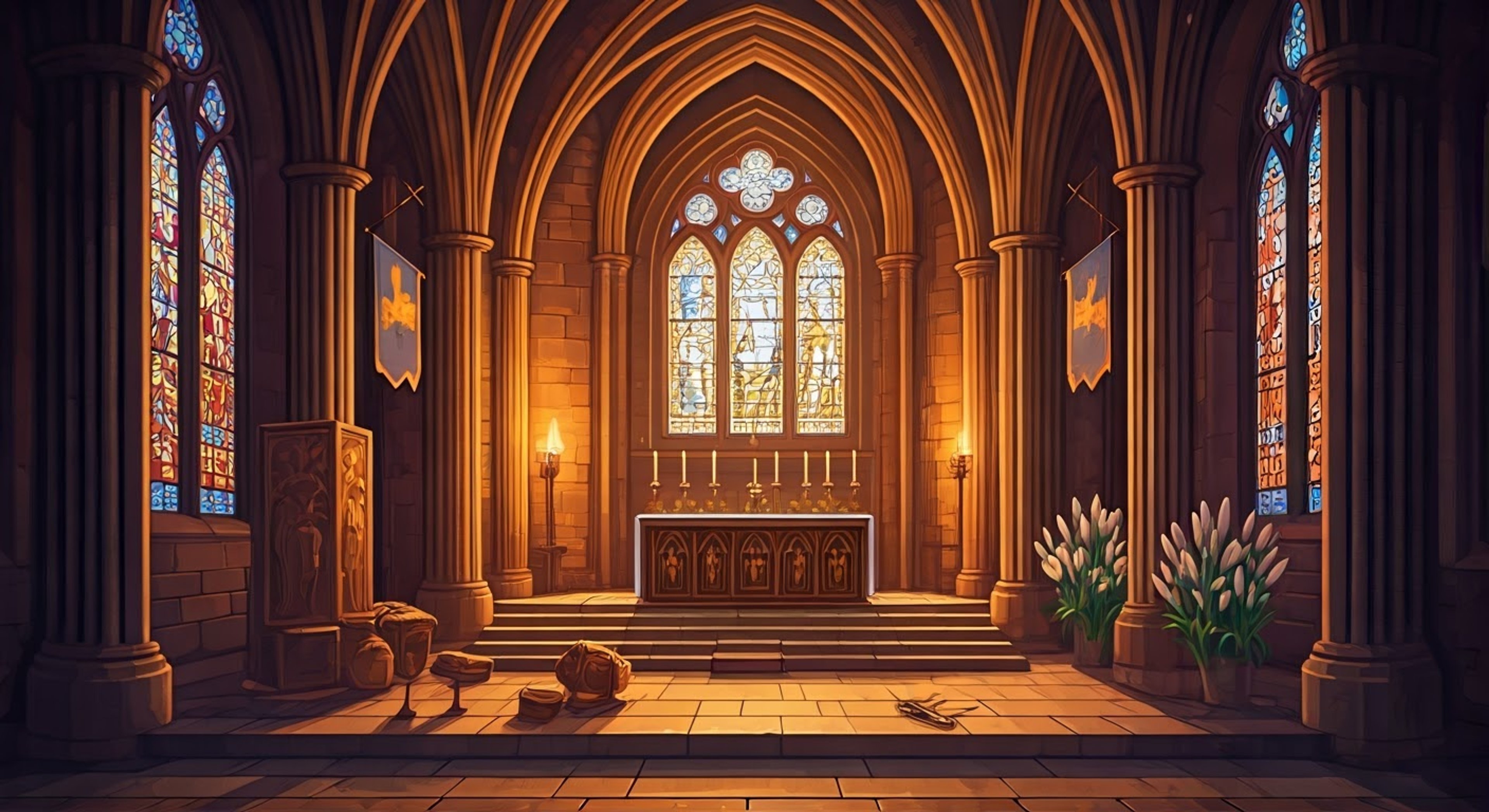 You find yourself facing Jeanne d'Arc, the holy maiden, in a heated exchange about the nature of divine mandate and personal conviction. Her amethyst eyes flash with passionate intensity as you question the foundations of her faith and calling. The tension crackles between you like holy lightning as deeply held beliefs clash.