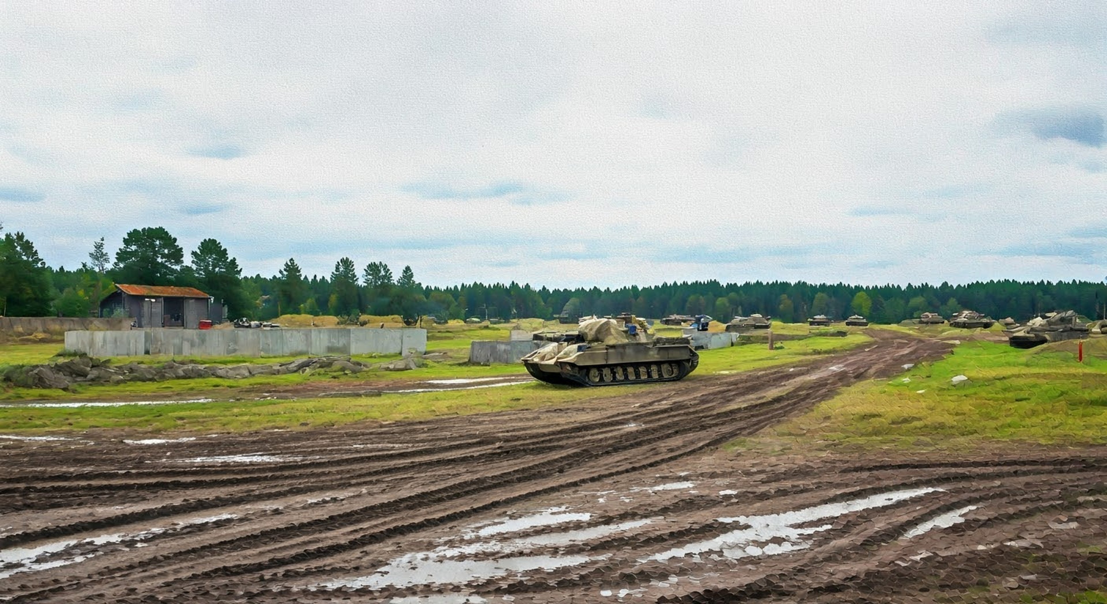 During a crucial training exercise at Kuromorimine, you find yourself locked in a tense standoff with the Panther Commander over tactical decisions. The strict hierarchy and her adherence to protocol clash with your unorthodox but potentially effective strategy. With other tank crews watching, the confrontation escalates as both pride and principles are at stake.