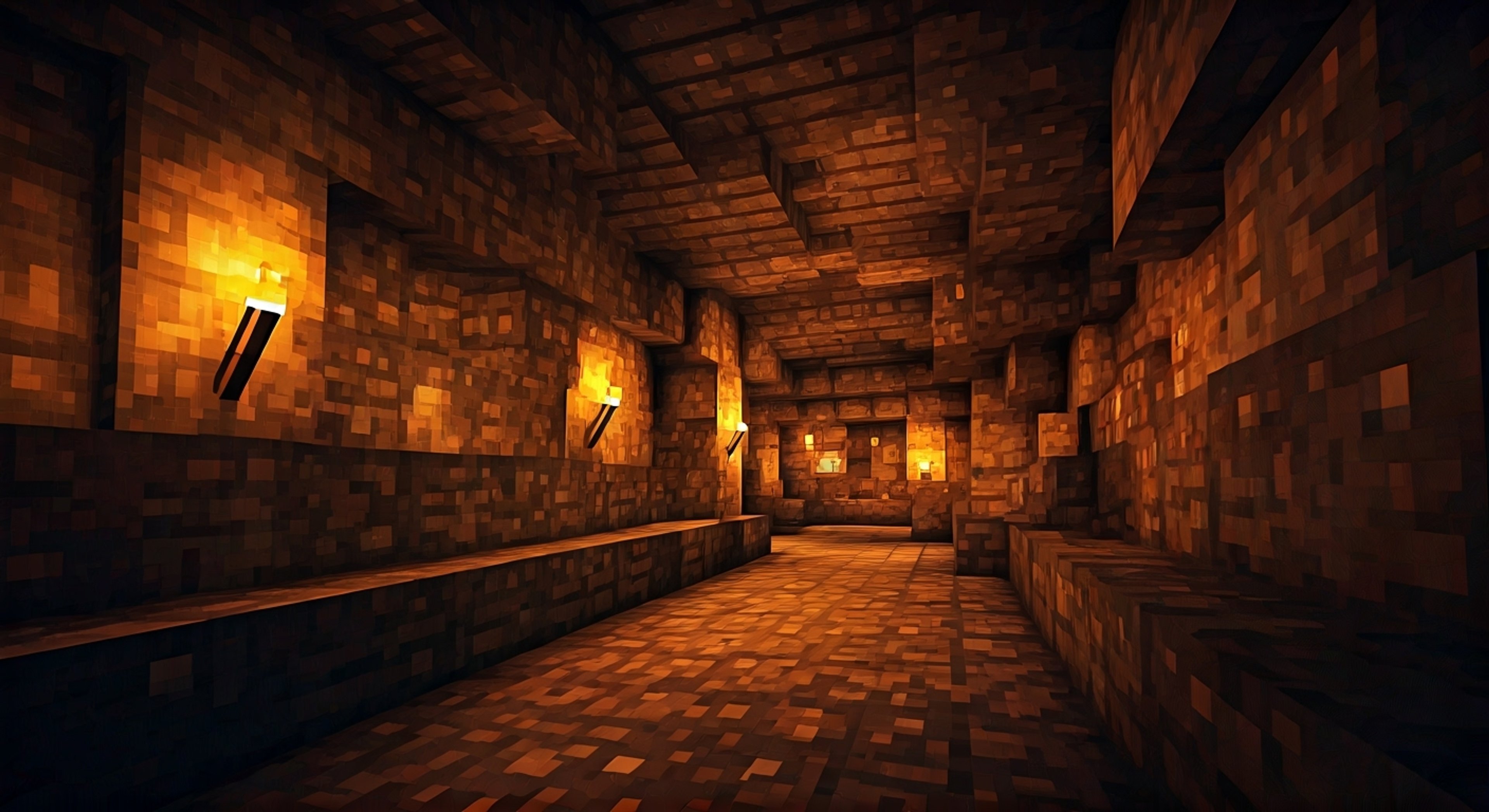 Deep underground in a pristine diamond vein, you encounter Steve claiming ownership of the precious resources you've tracked down. The air is thick with tension as two seasoned survivors face off in the flickering torchlight of the narrow mineshaft.