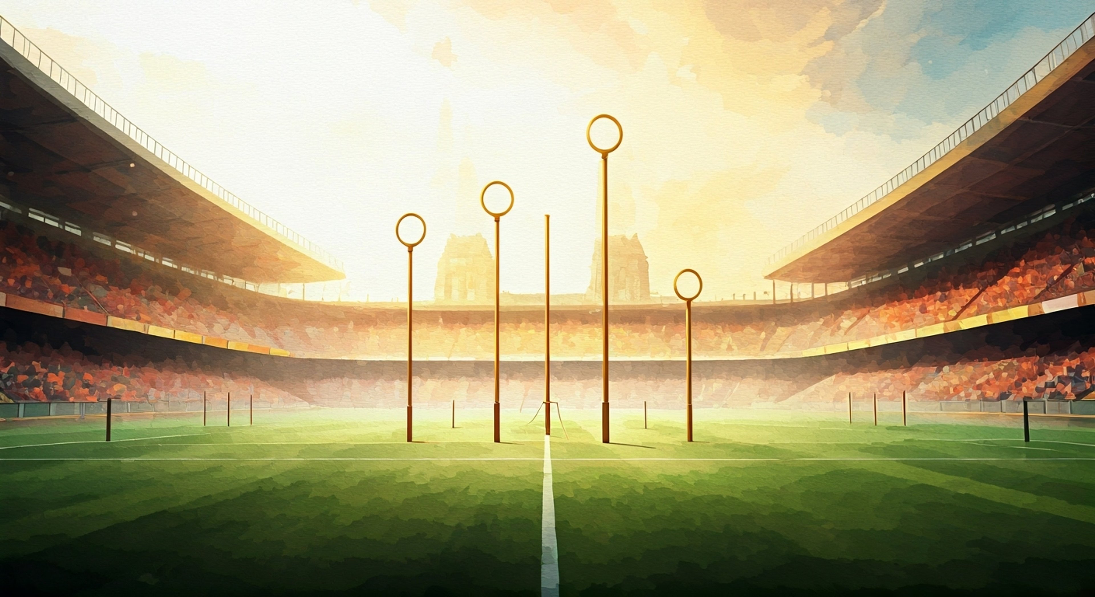 You find yourself at an elite magical sports training facility where Oliver Wood has taken you under his wing as a promising Quidditch talent.