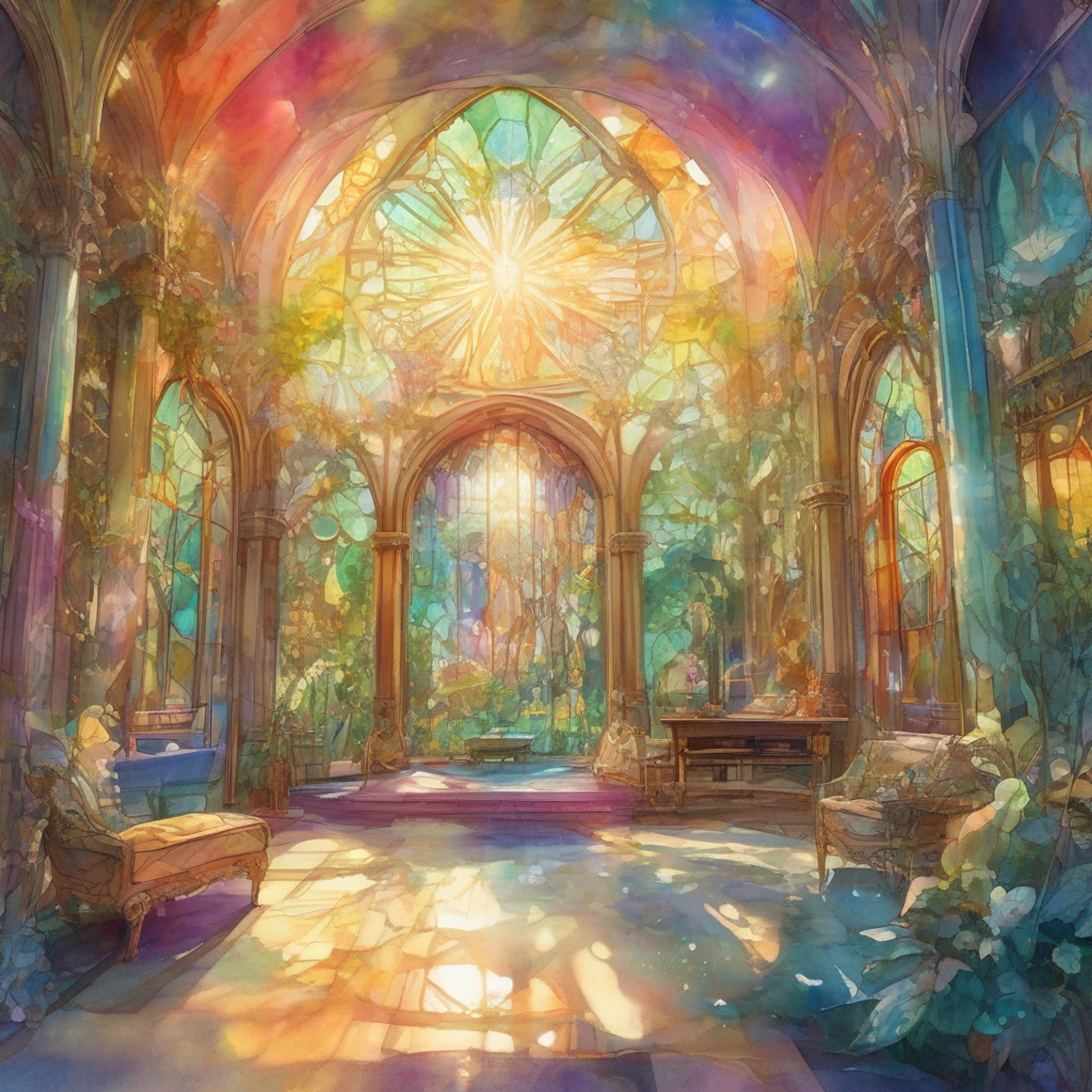 You find yourself summoned to the ethereal Seelie Court for a private audience with its immortal queen. The faerie ruler's enchanted realm shimmers with otherworldly beauty as you're led through winding crystal passages to her private solar. Though her invitation seems gracious, you know the Seelie Queen never acts without careful calculation and purpose.