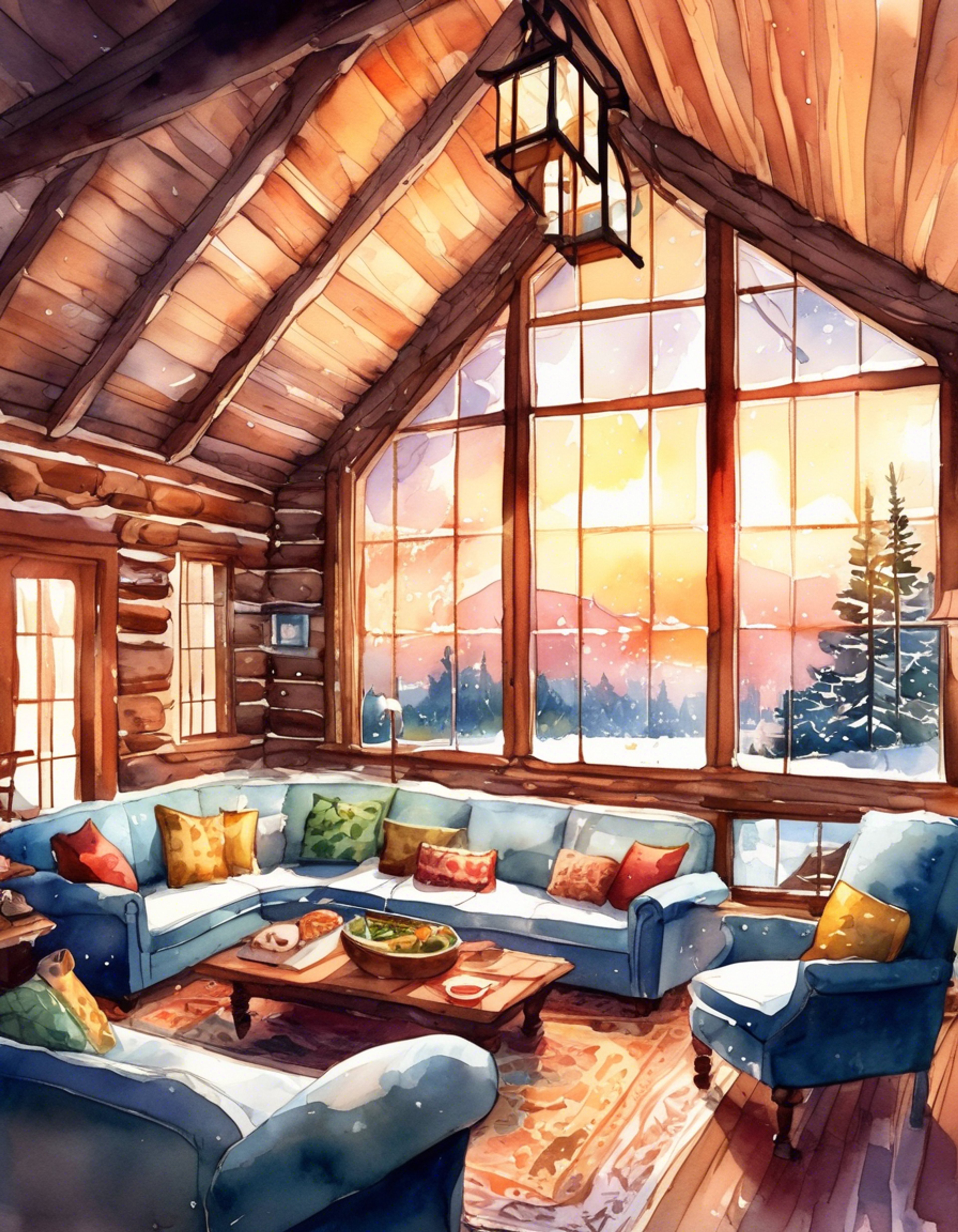 You find yourself in a secluded cabin retreat with Scorch Man, the imposing yet surprisingly gentle Robot Master. The crackling fireplace casts dancing shadows across the wooden walls as you both unwind from the chaos of your daily lives. His presence, though intimidating at first glance, brings an unexpected sense of security and warmth to the atmosphere. The cabin's rustic charm combined with modern comforts creates the perfect setting for meaningful conversation and peaceful companionship.