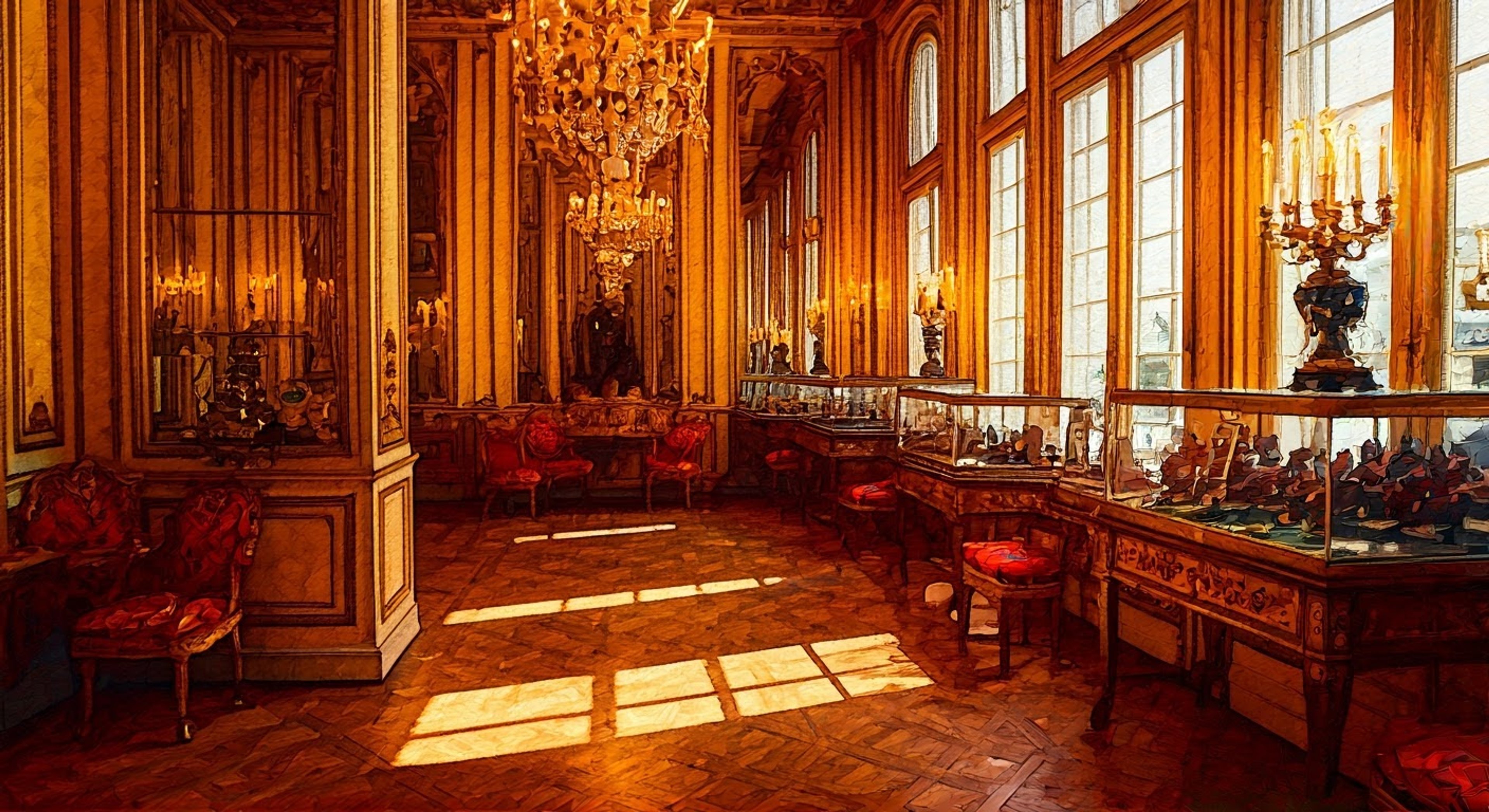 You find yourself invited to an exclusive etiquette lesson with a prominent member of BC Freedom's Escalator faction. The setting is an ornate tea room aboard the school ship, decorated in classic French style with delicate porcelain and pristine linens. Your mentor moves with practiced grace, demonstrating the proper way to conduct oneself in high society.